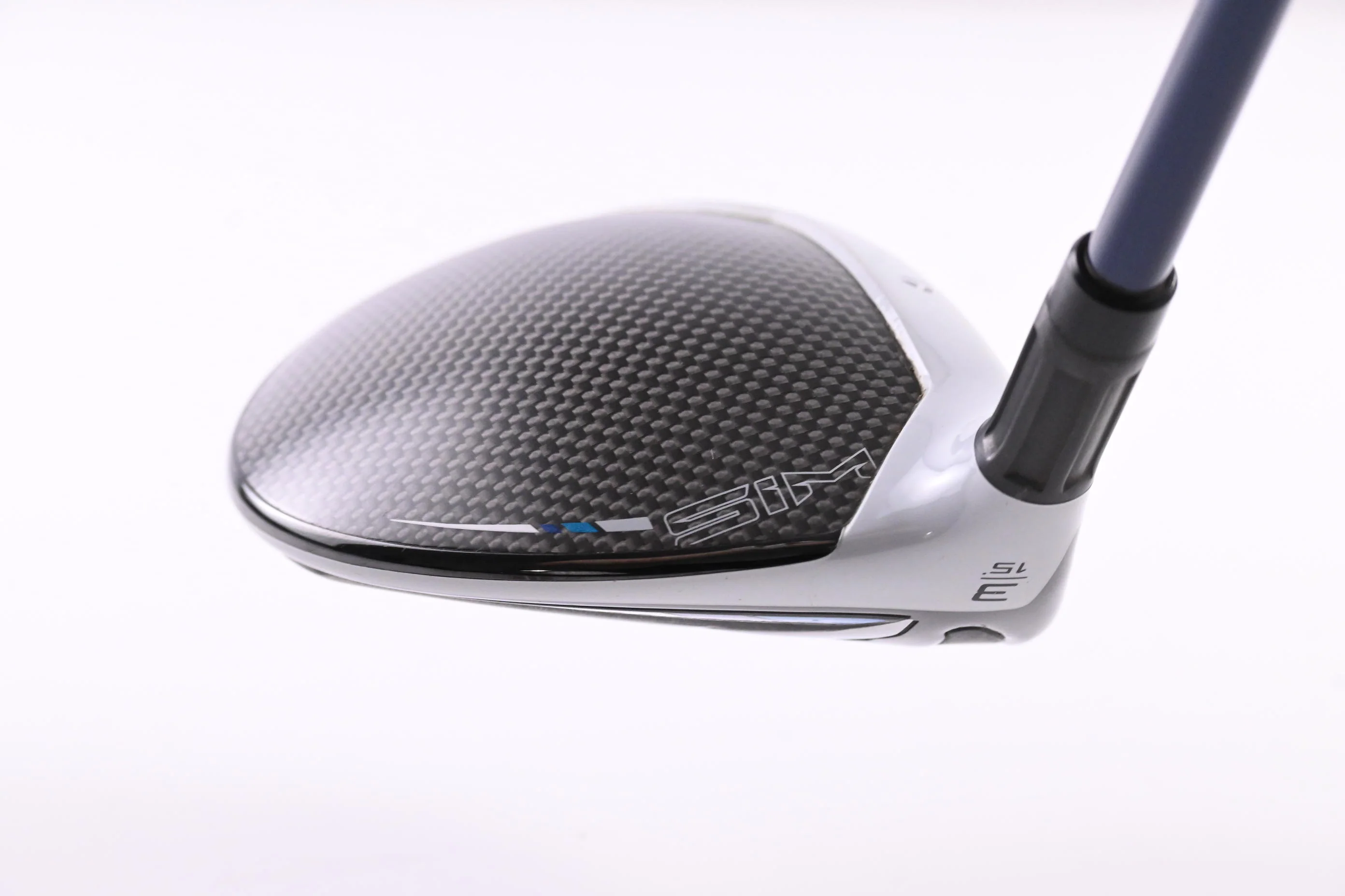 Left Hand Taylormade SIM Max #3 Wood / 15 Degree / Regular Flex Ventus Blue 5 - Image 5