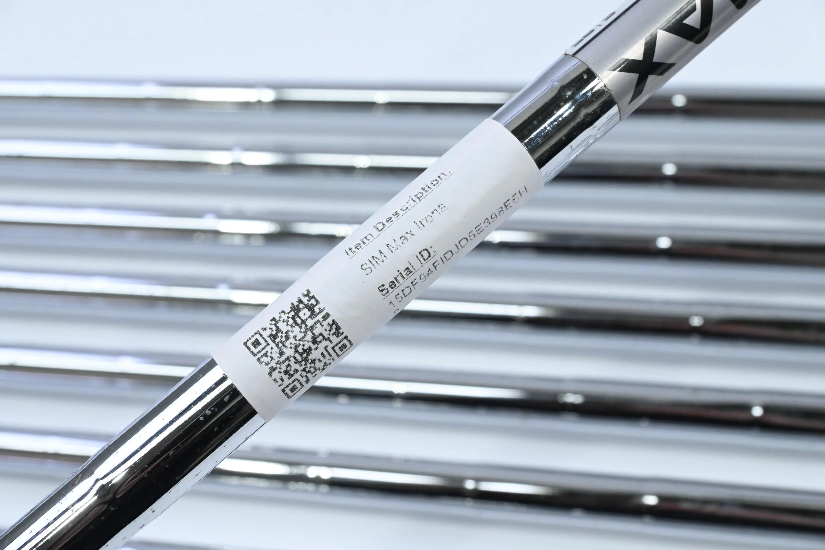 Taylormade SIM Max Irons / 5-PW+AW+SW / Stiff Flex KBS Max 85 Shafts - Image 6