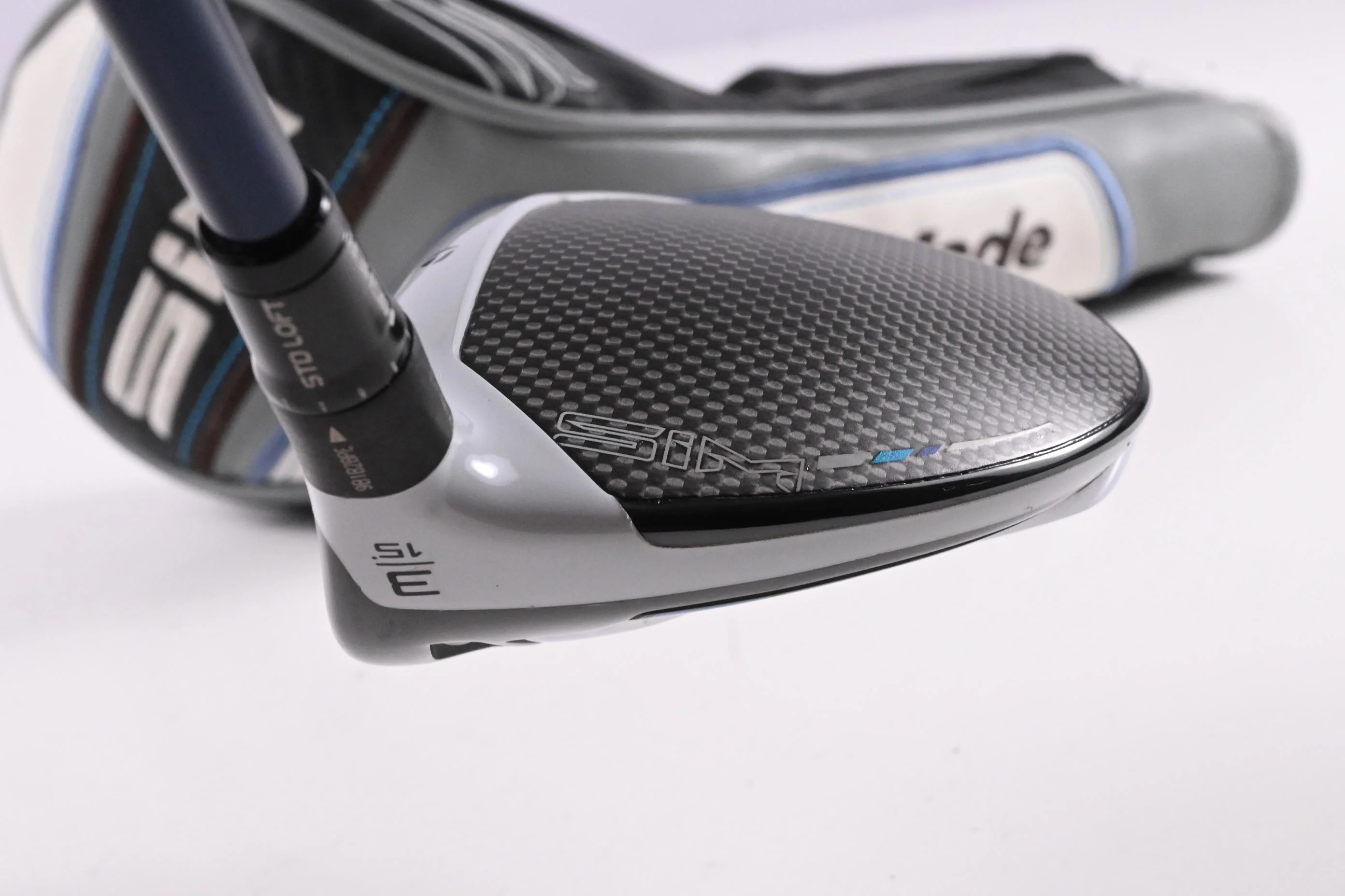 Taylormade SIM Ti #3 Wood / 15 Degree / Stiff Flex Fujikura Ventus Blue 6 Shaft - Image 5