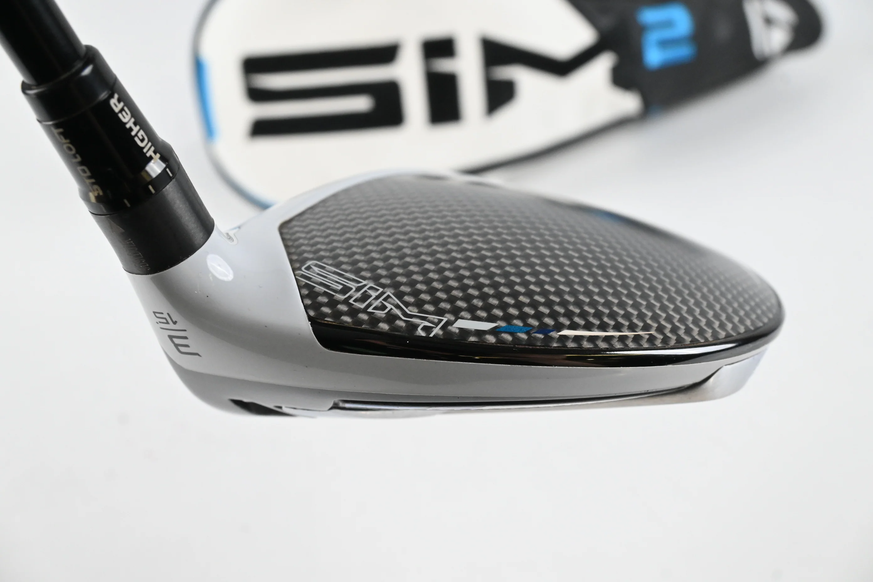 Taylormade SIM Ti #3 Wood / 15 Degree / Stiff Flex Tensei AV Blue 75 Shaft - Image 5