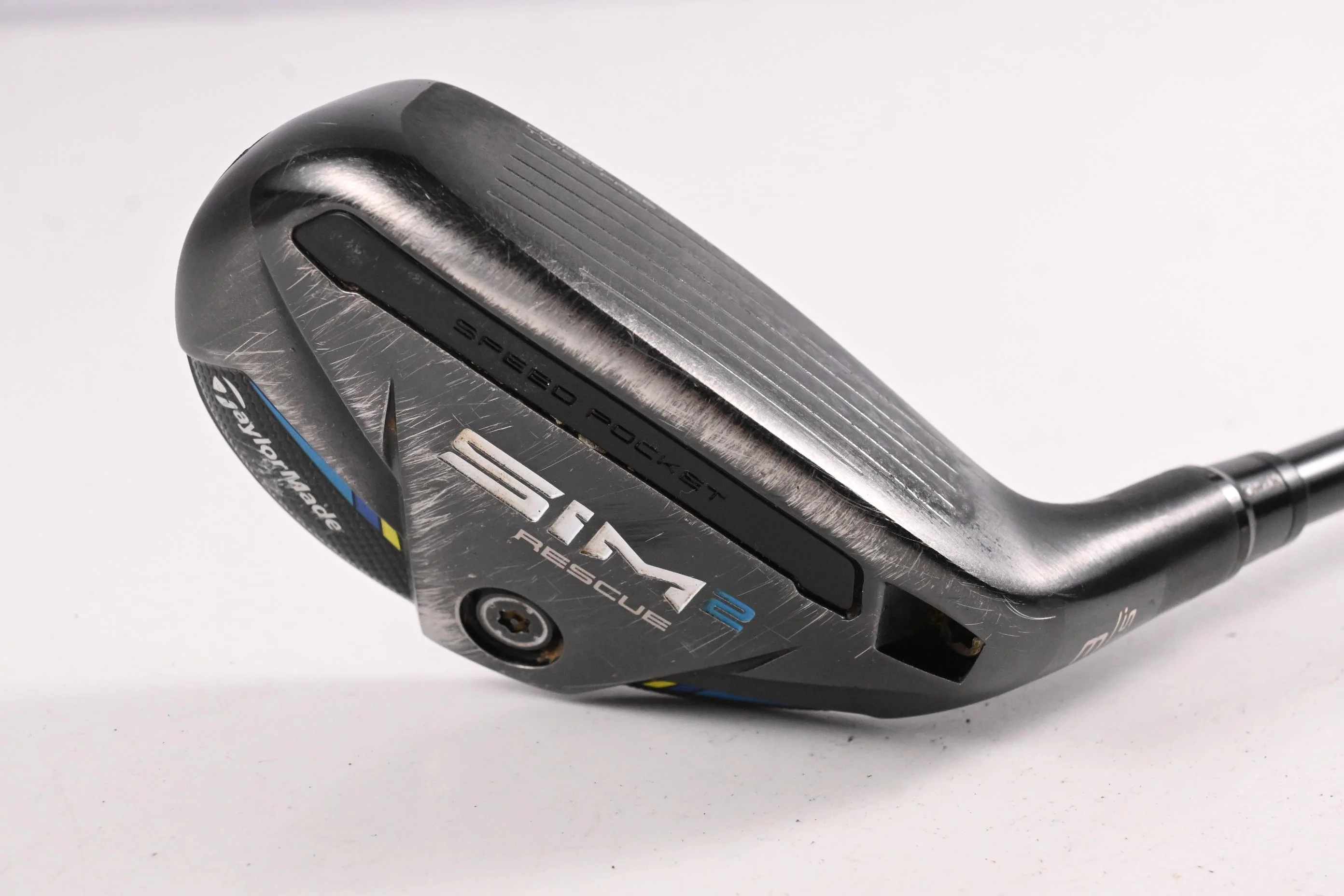 Taylormade SIM2 #3 Hybrid / 19.5 Degree / Stiff Flex Tensei AV Blue 80 Shaft