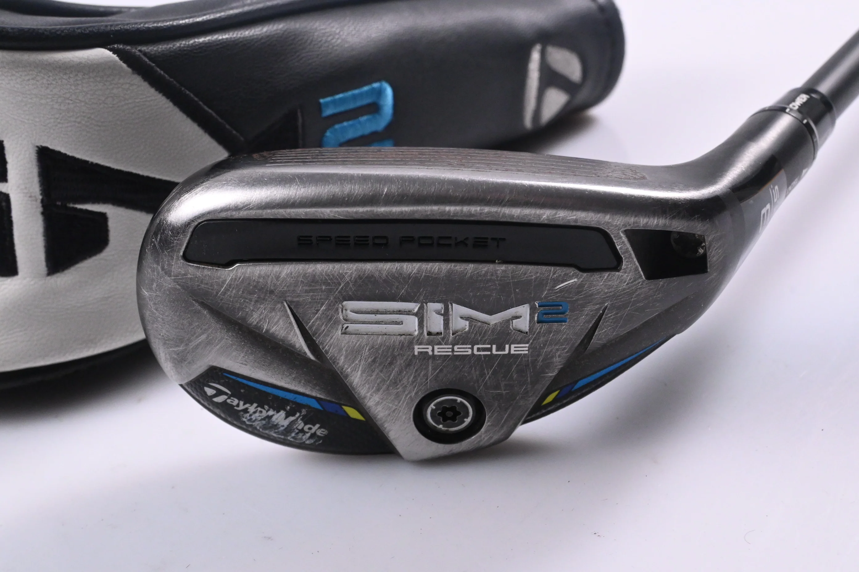 Taylormade SIM2 #3 Hybrid / 19.5 Degree / Stiff Flex Ventus Blue 7 Shaft - Image 2