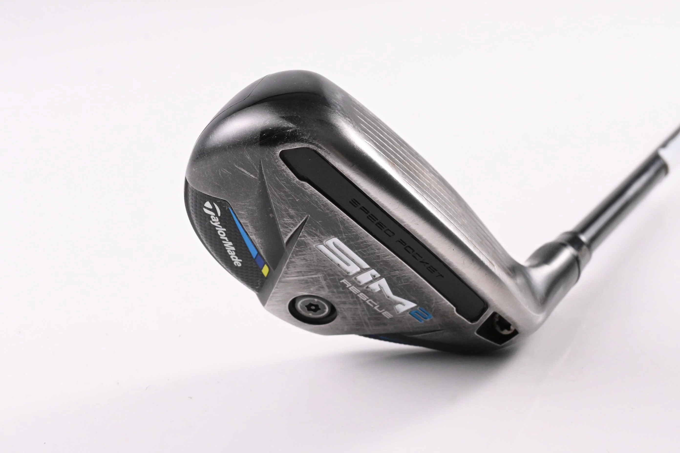 Taylormade SIM2 #3 Hybrid / 19.5 Degree / Stiff Flex Tensei AV Raw Blue 80 Shaft