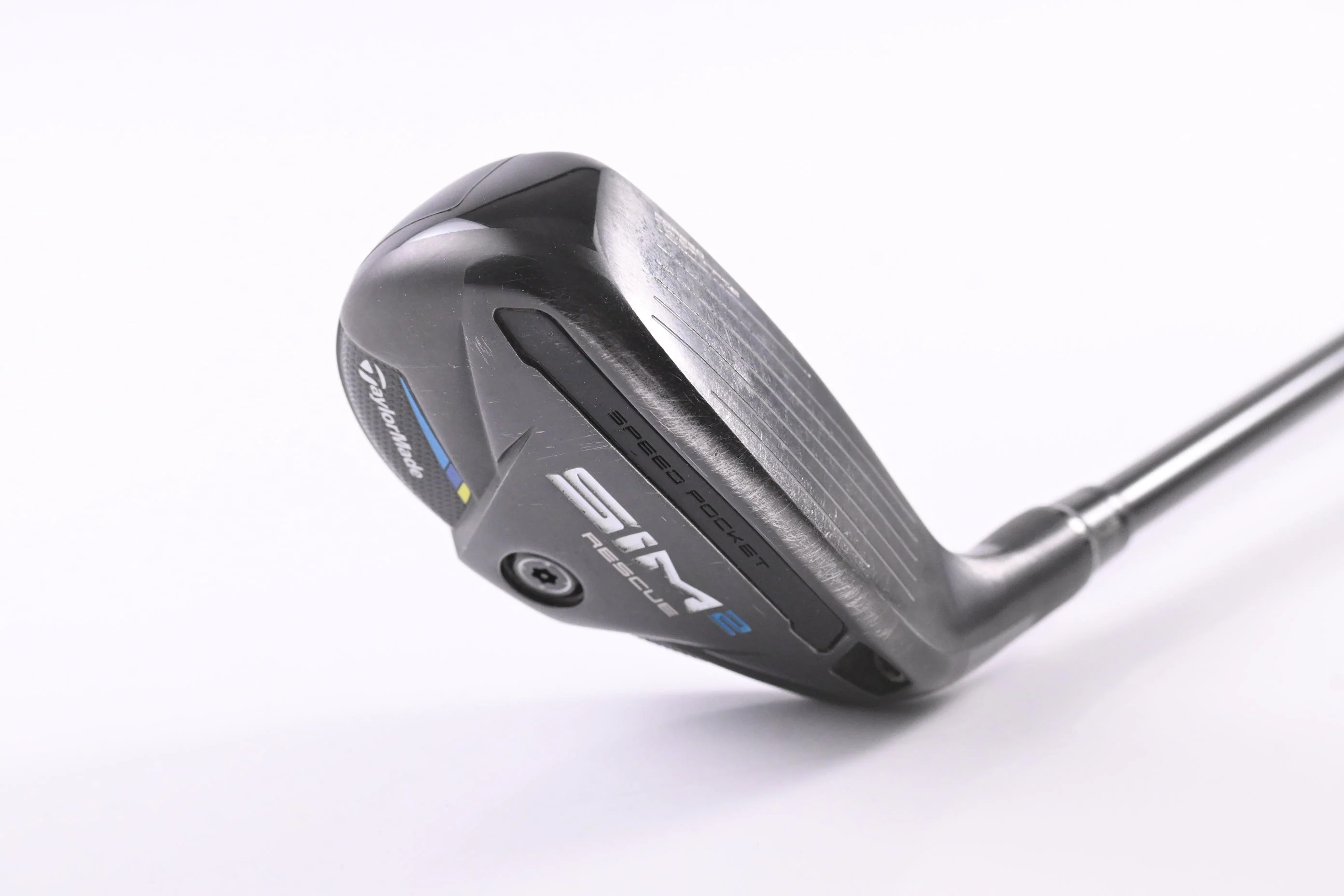 Taylormade SIM2 #3 Hybrid/ 19.5 Degree / Stiff Flex Tensei AV Blue 80 Shaft