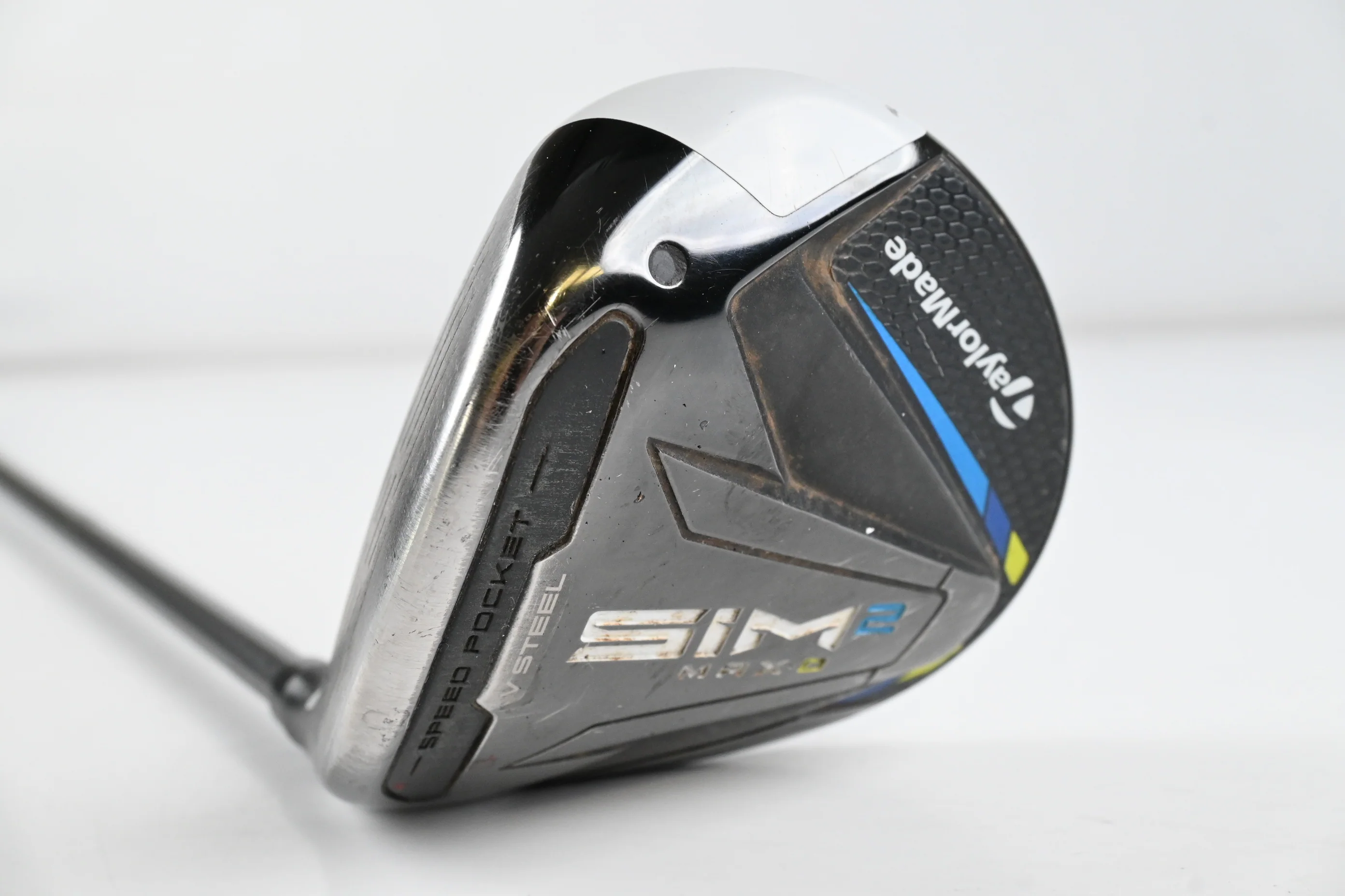 Left Hand Taylormade SIM2 Max D #5 Wood / 19 Degree / Regular Flex EvenFlow