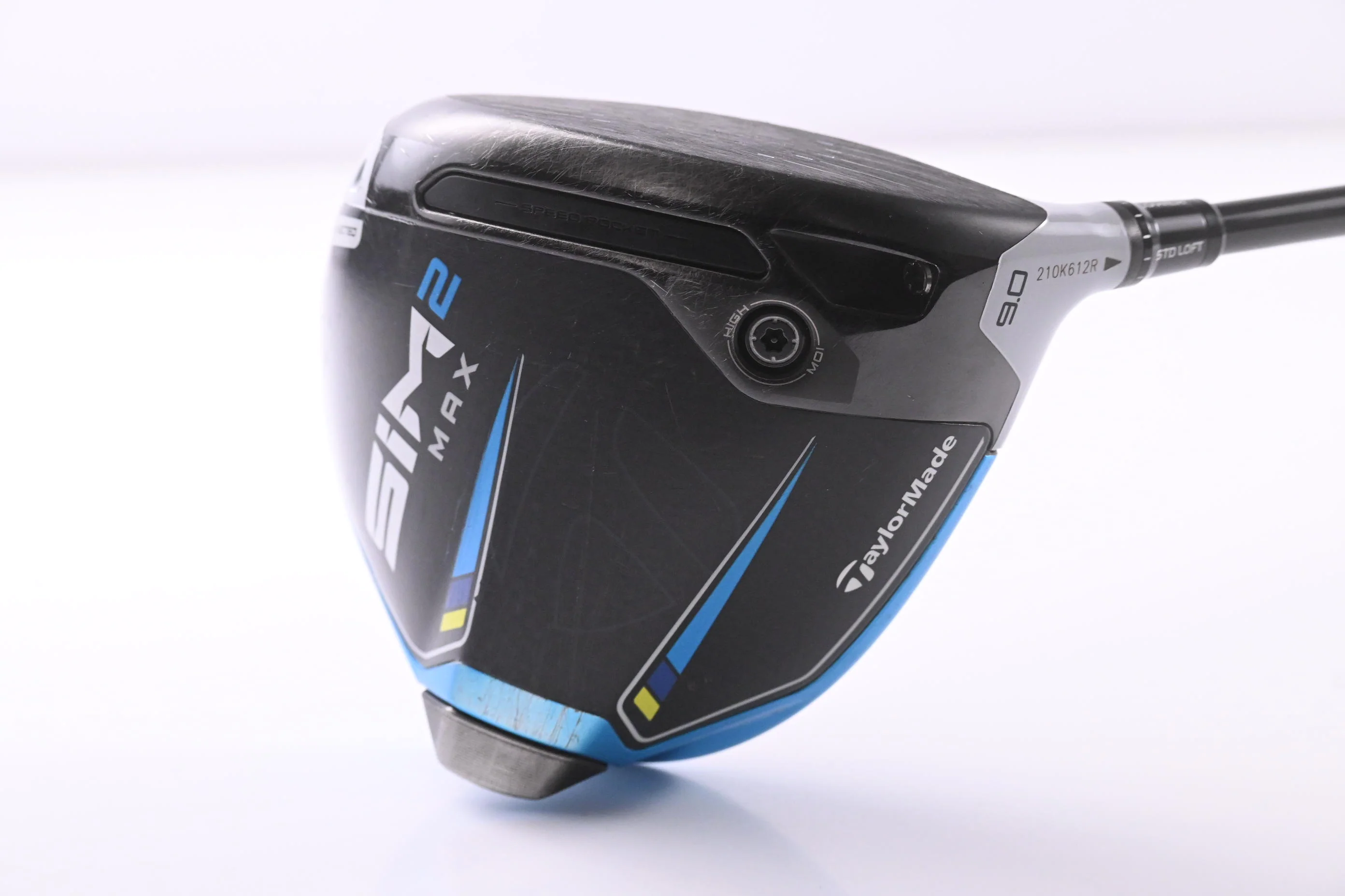 Taylormade SIM2 Max Driver / 9 Degree / Regular Flex Fujikura Atmos Orange 5 - Image 2