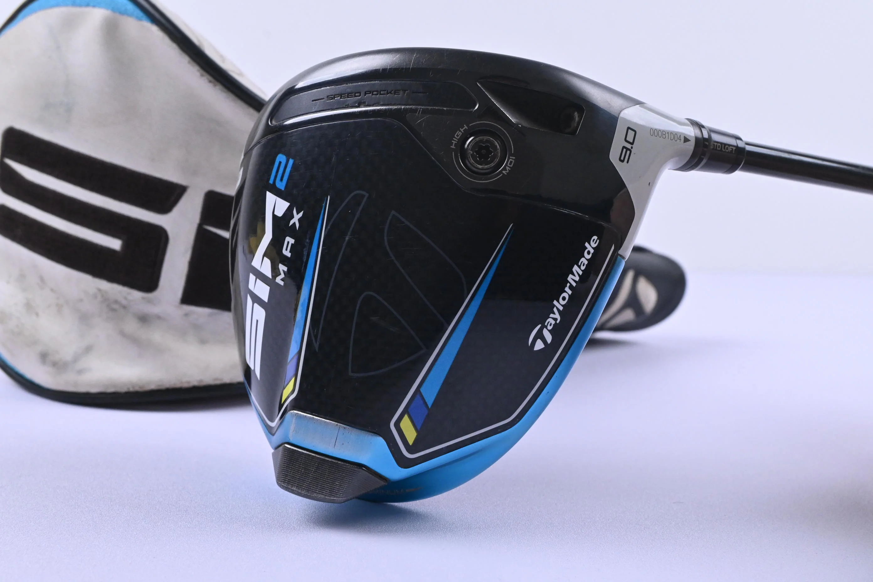 Taylormade SIM2 Max Driver / 9 Degree / Stiff Flex HZRDUS RDX Smoke Black 70 - Image 2