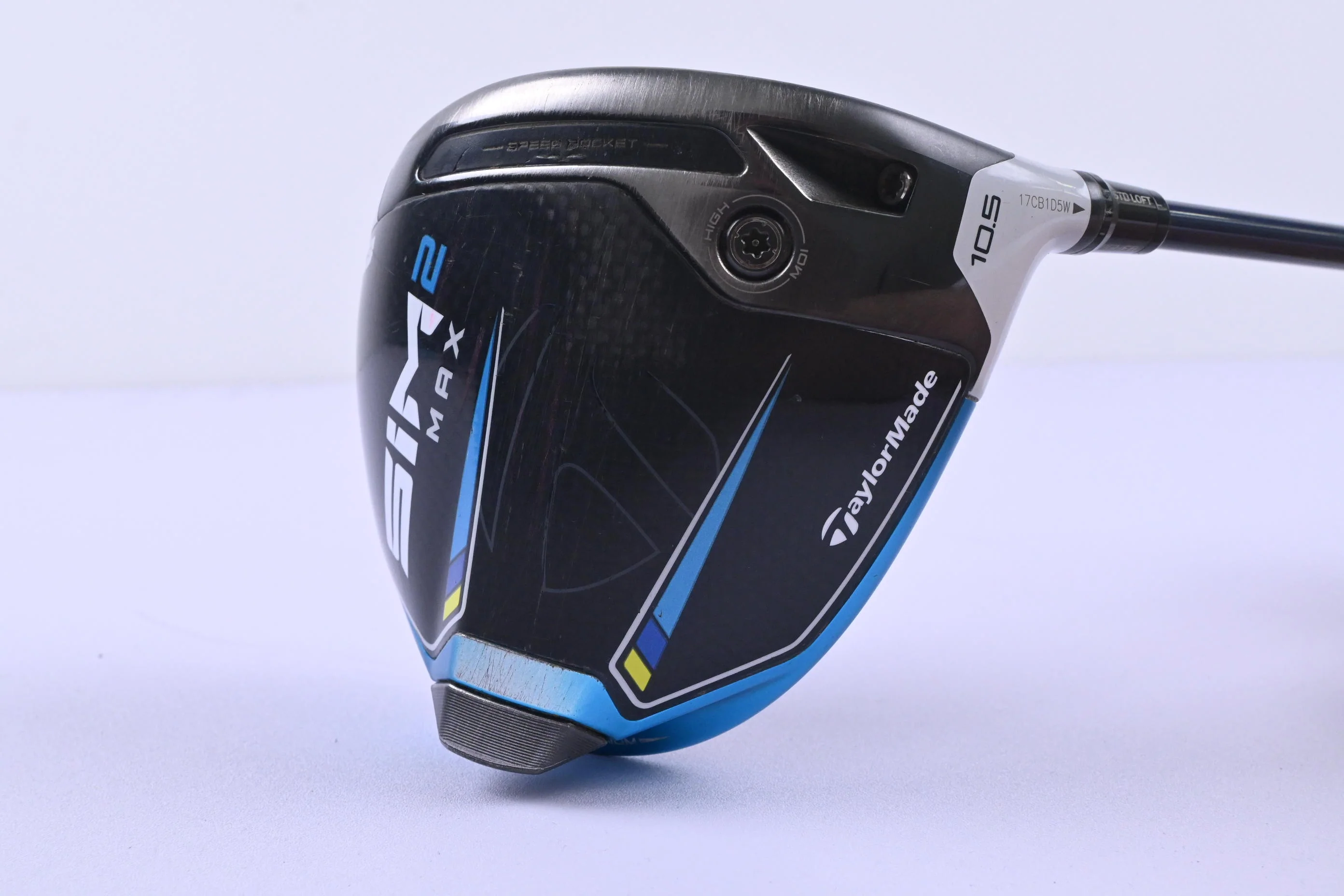 Taylormade SIM2 Max Driver / 10.5 Degree / Senior Flex Fujikura Atmos Blue 5 - Image 2