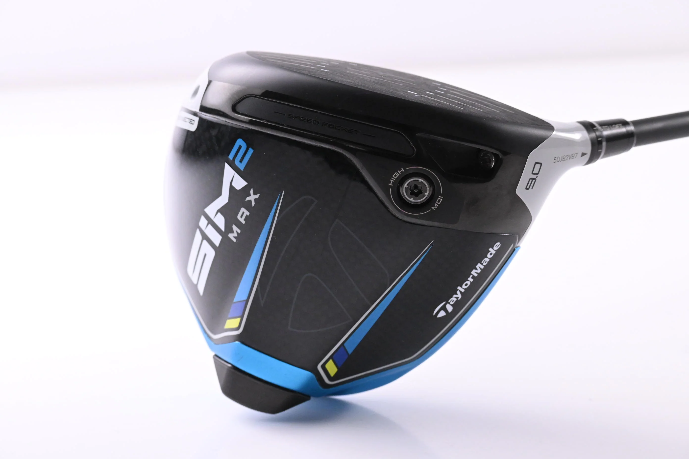 Taylormade SIM2 Max Driver / 9 Degree / Stiff Flex Kai'li White Darkwave 60 - Image 2