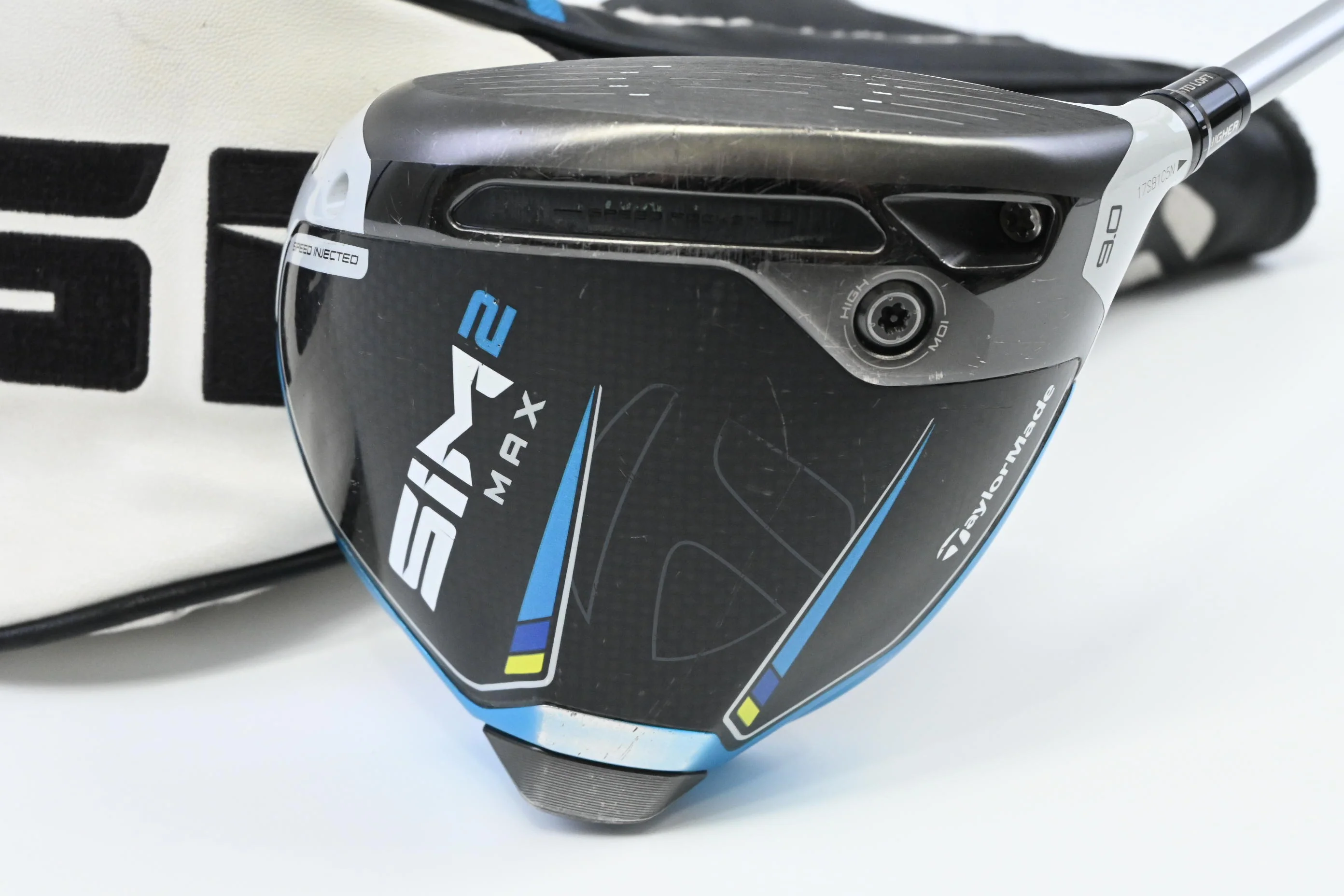 Taylormade SIM2 Max Driver / 9 Degree / Stiff Flex Stiff Flex Aldila Ascent Red - Image 2