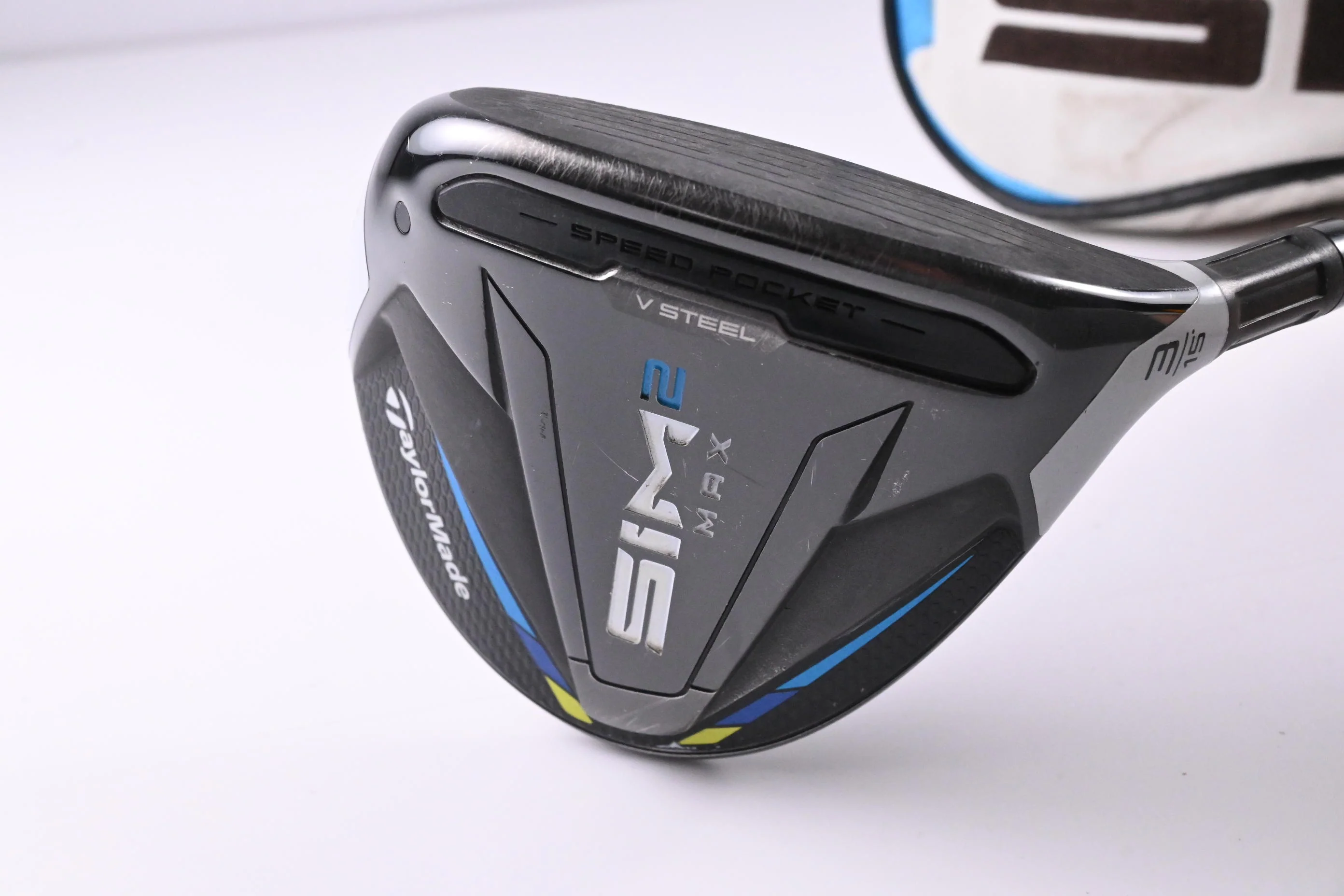 Taylormade SIM2 Max #3 Wood / 15 Degree / Regular Flex Fujikura Ventus Blue 5 - Image 2