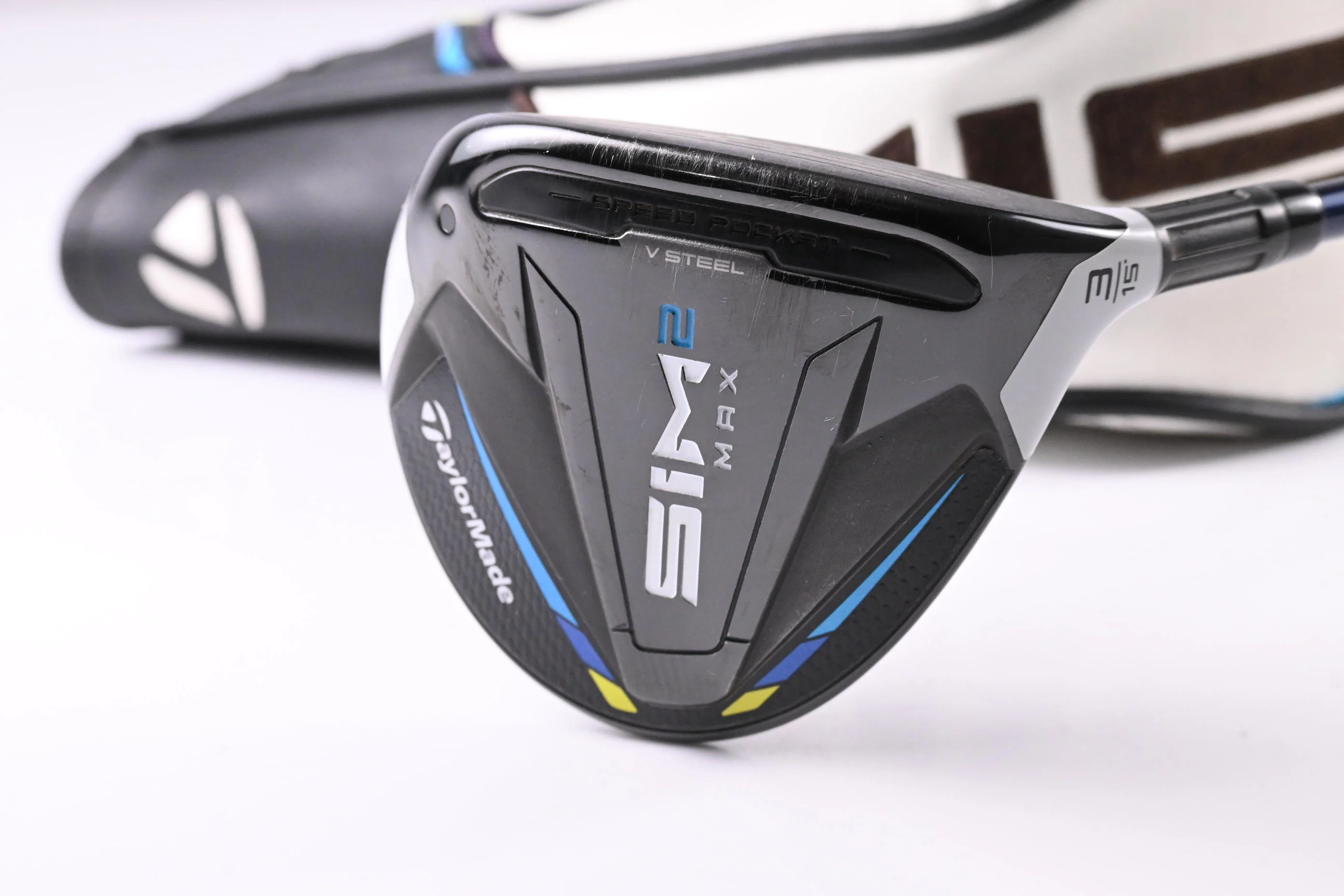 Taylormade SIM2 Max #3 Wood / 15 Degree / Regular Flex Fujikura Ventus Blue 5 - Image 2