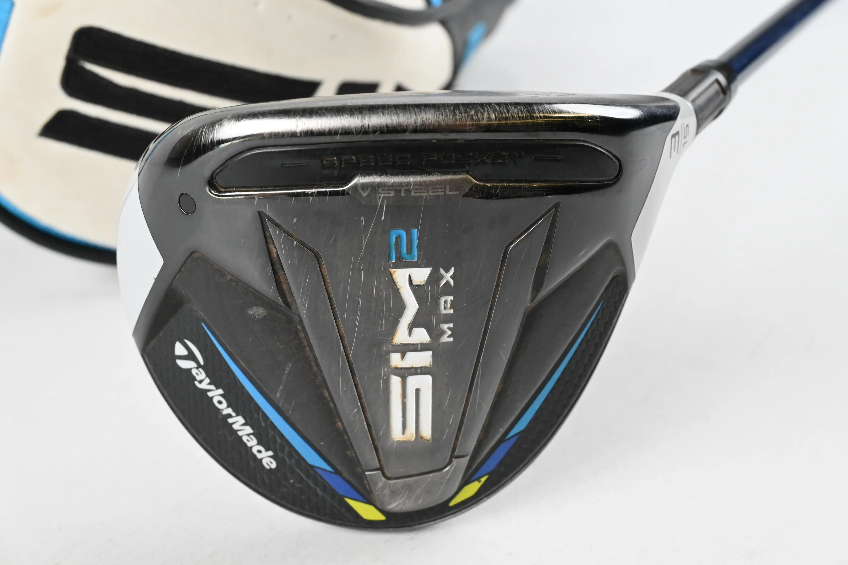 Taylormade SIM2 Max #3 Wood / 15 Degree / Stiff Flex Fujikura Ventus Blue 6 Shaft - Image 2
