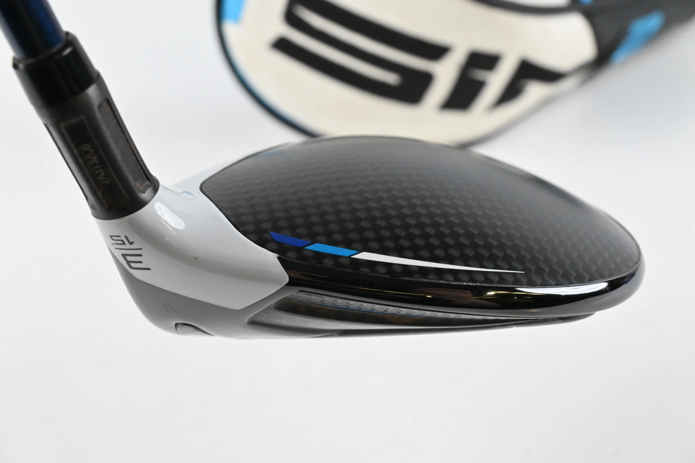 Taylormade SIM2 Max #3 Wood / 15 Degree / Stiff Flex Fujikura Ventus Blue 6 Shaft - Image 5