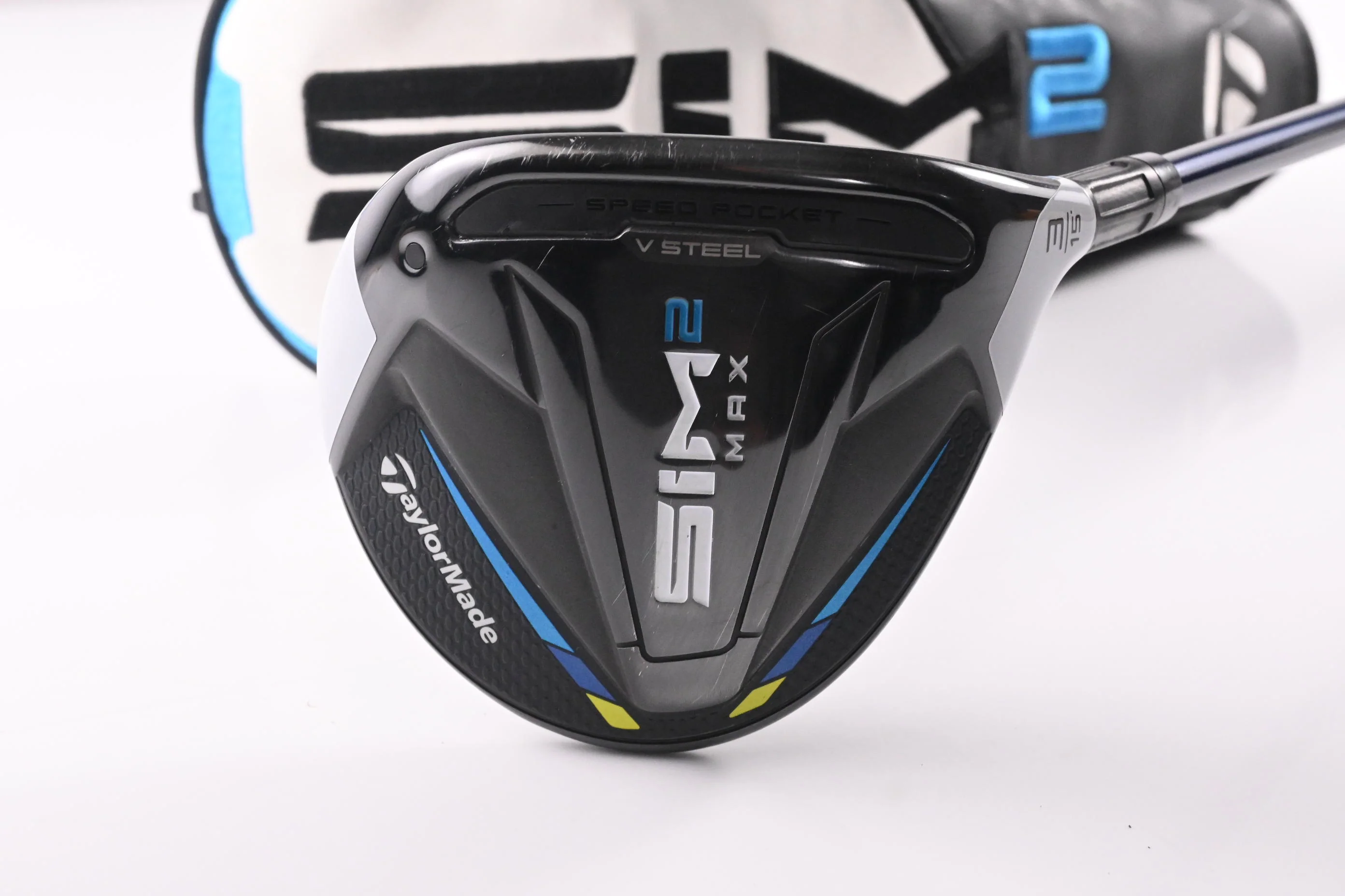 Taylormade SIM2 Max #3 Wood / 15 Degree / Regular Flex Ventus Blue 5 Shaft - Image 2