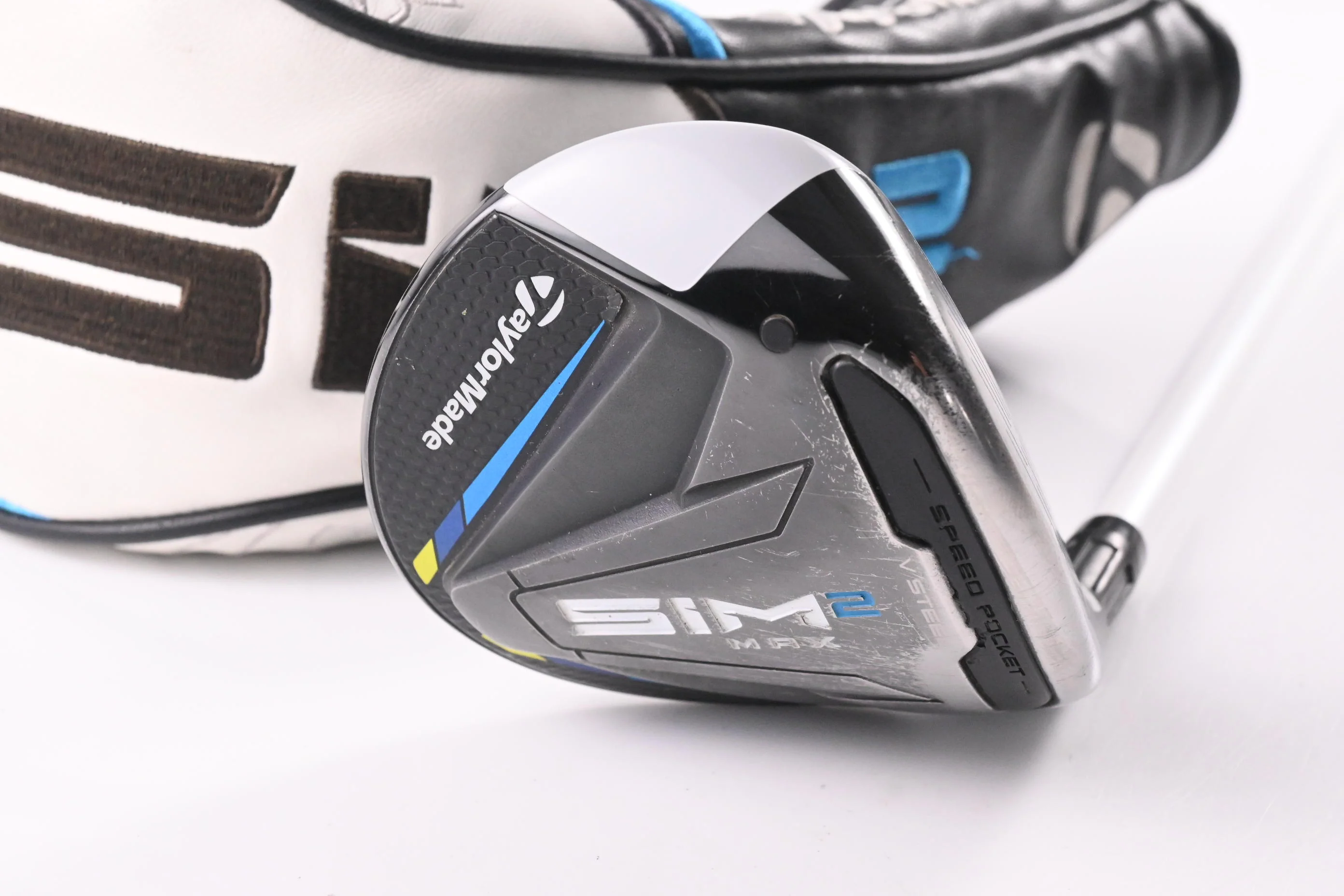 Ladies Taylormade SIM2 Max #7 Wood / 21 Degree / Ladies Flex LA Golf White Shaft
