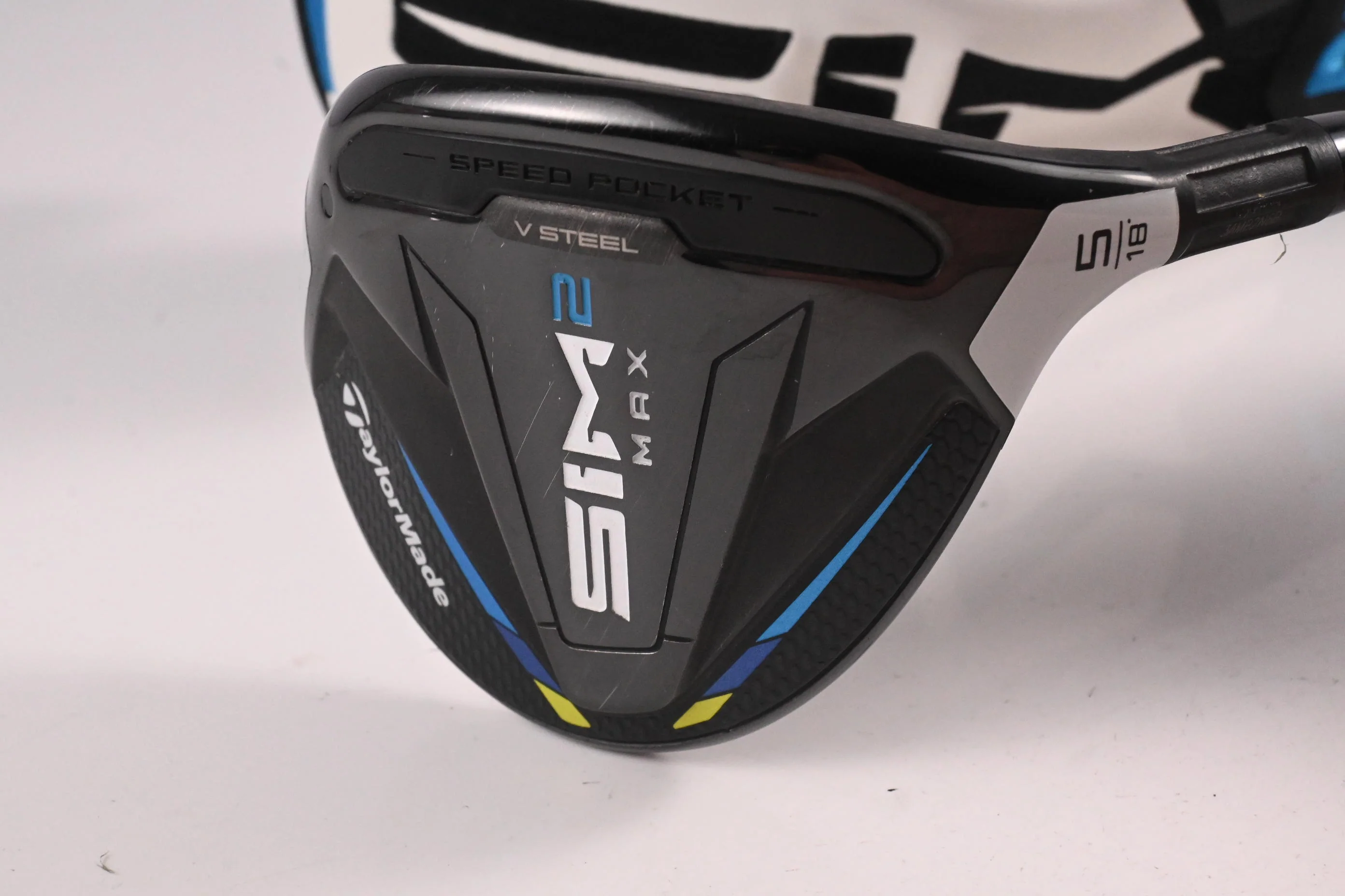 Taylormade SIM2 Max #5 Wood / 18 Degree / Senior Flex Ventus Blue 5 Shaft - Image 2
