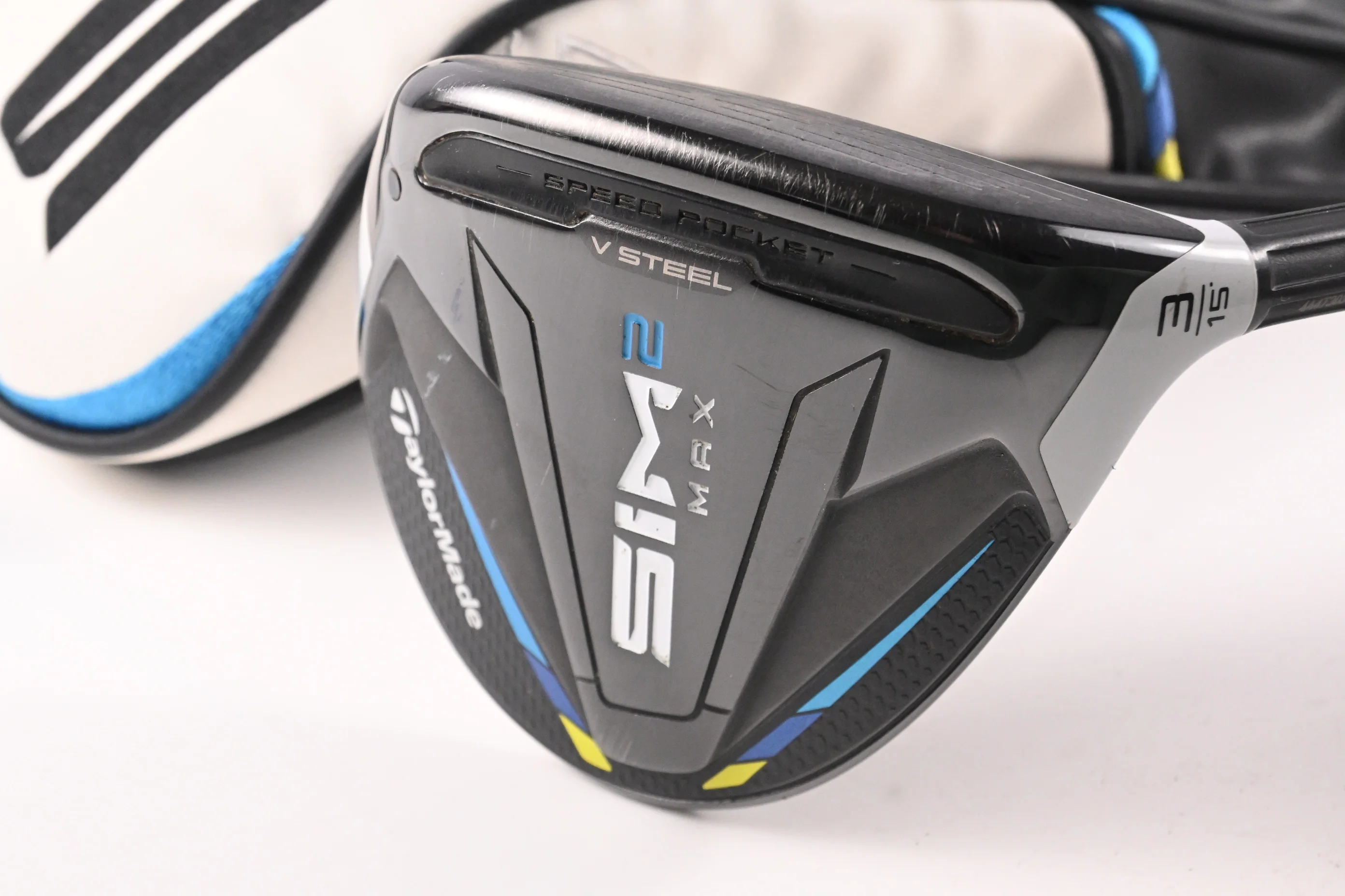 Taylormade SIM2 Max #3 Wood / 15 Degree / Regular Flex Fujikura Ventus Blue 5 - Image 2
