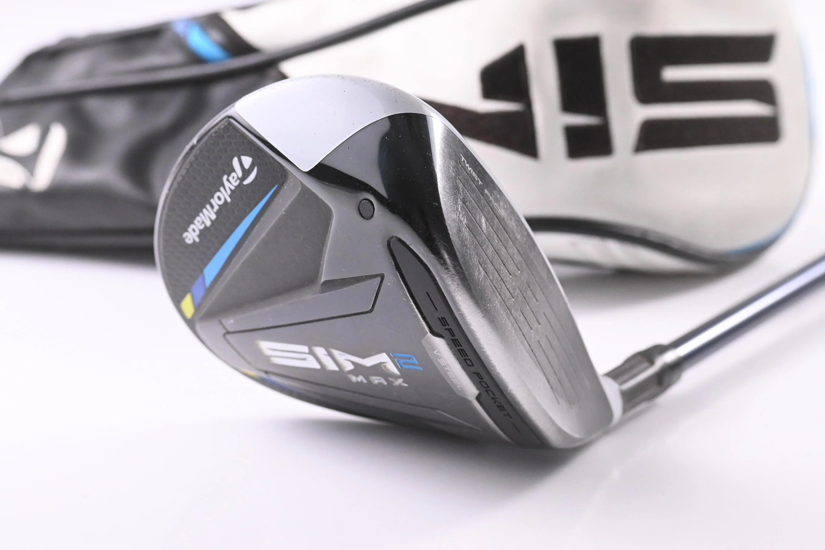 Taylormade SIM2 Max #3 Wood / 15 Degree / Stiff Flex Fujikura Ventus Blue 6