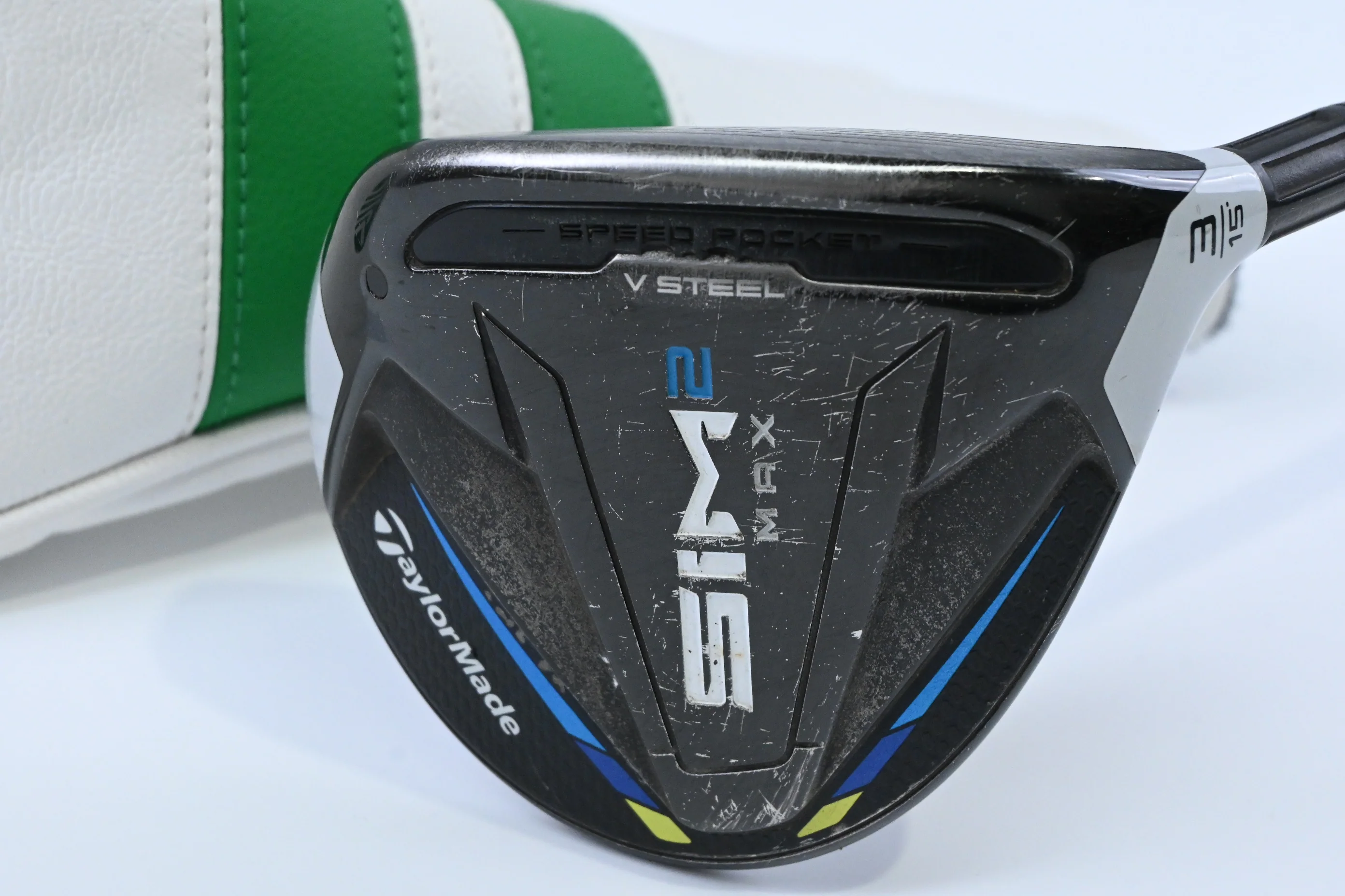 Taylormade SIM2 Max #3 Wood / 15 Degree / Stiff Flex Tour AD DI-6 Shaft - Image 2