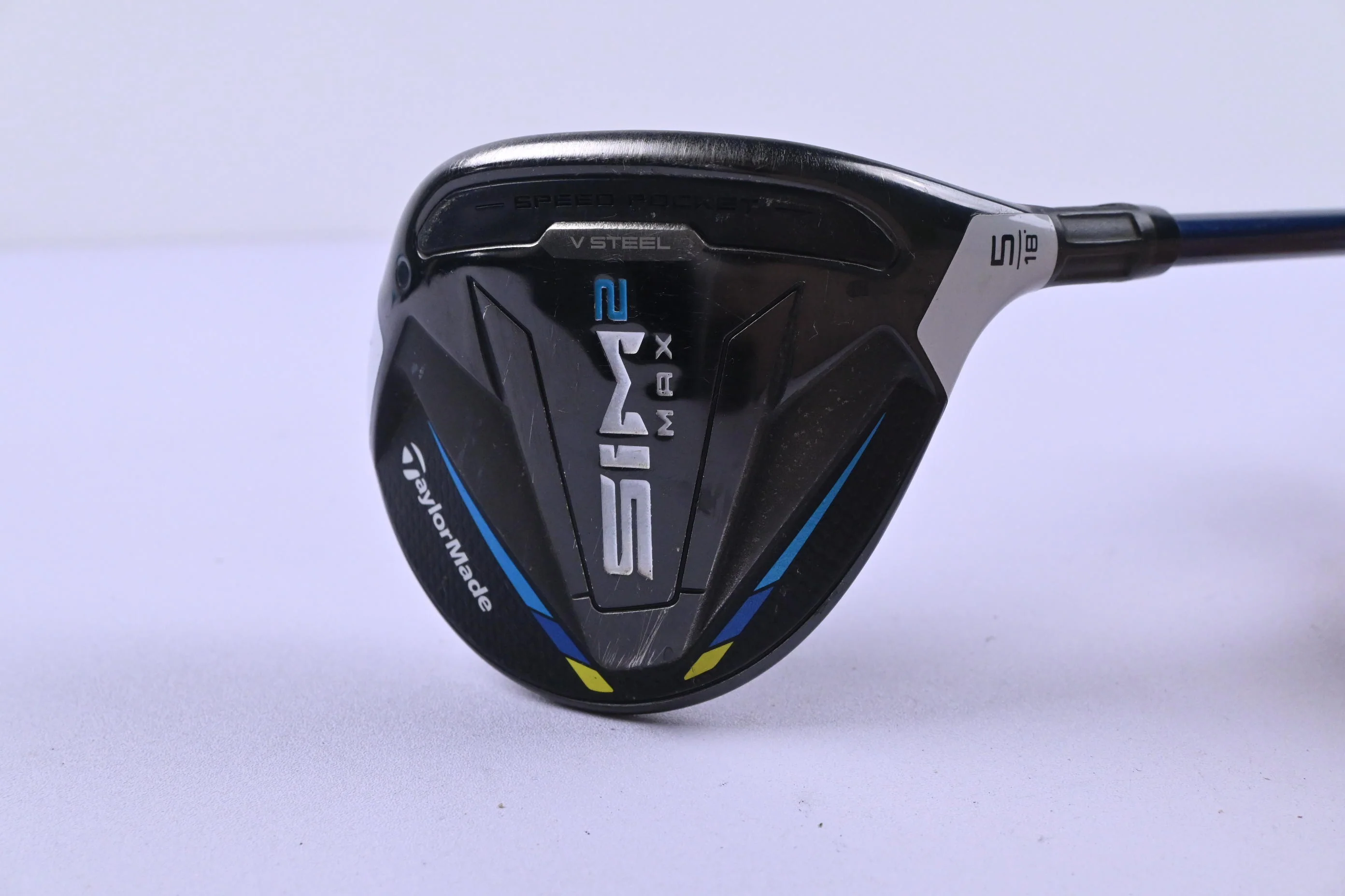 Taylormade SIM2 Max #5 Wood / 18 Degree / Regular Flex Fujikura Ventus Blue FW 5 - Image 2