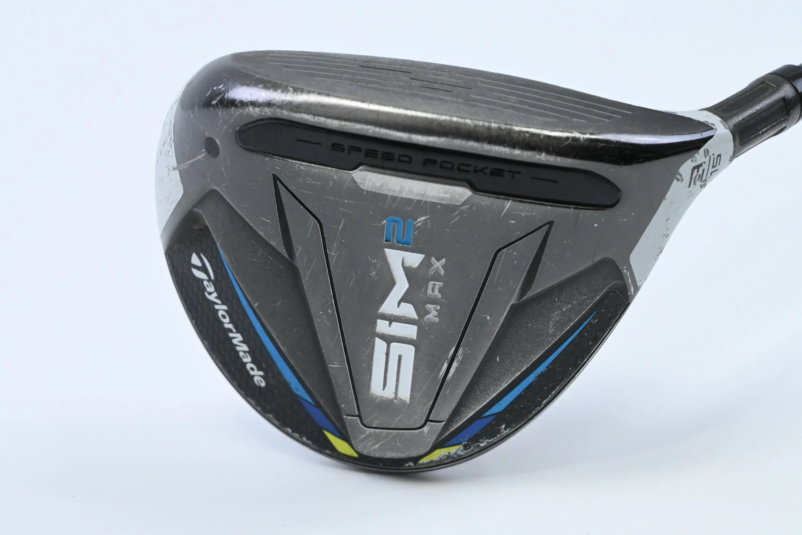 Taylormade SIM2 Max #3 Wood / 15 Degree / Stiff Flex Fujikura Ventus Blue 6 - Image 2