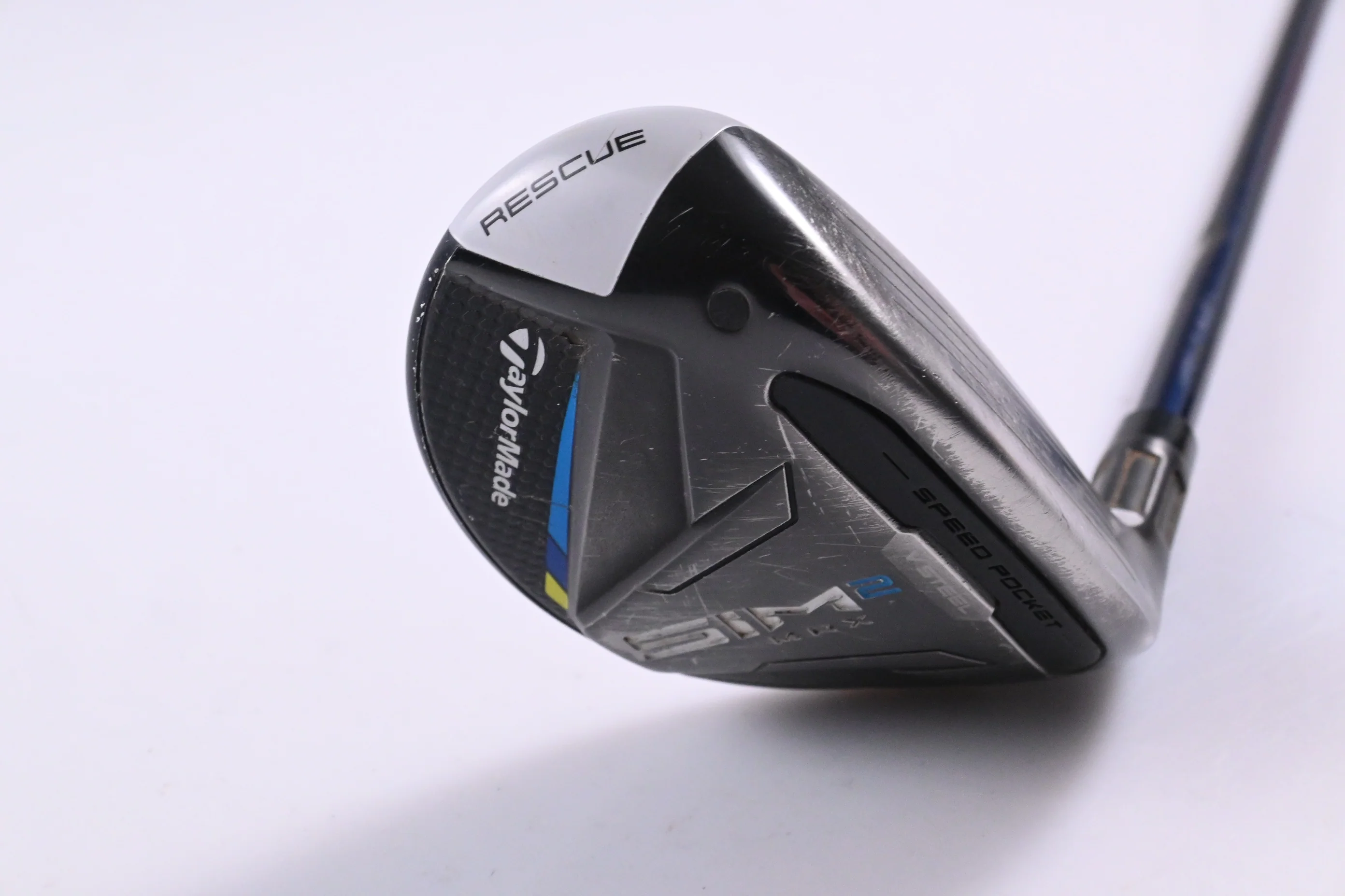 Taylormade SIM2 Max #3 Hybrid / 19 Degree / Stiff Flex Ventus Blue 7 Shaft