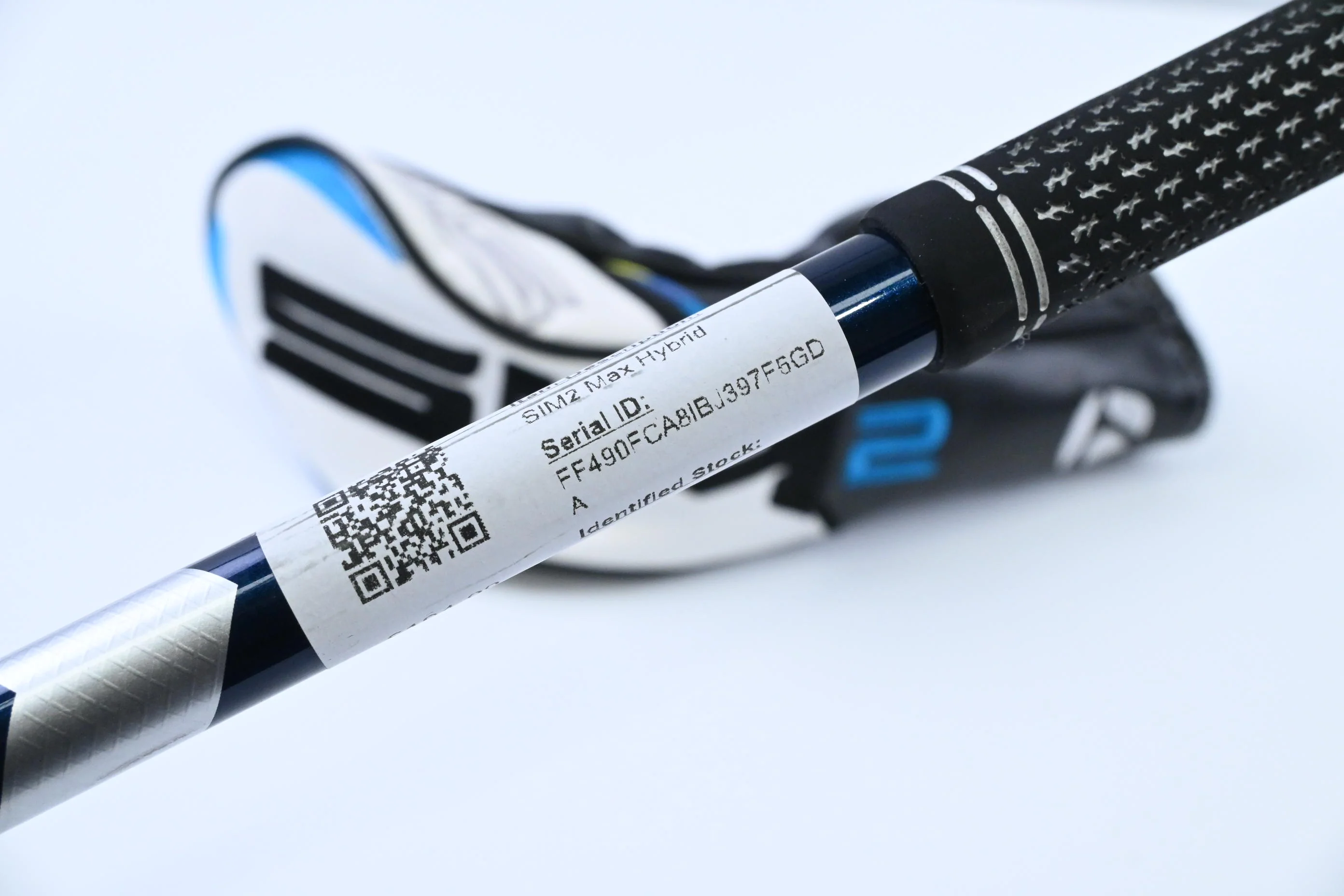Left Hand Taylormade SIM2 Max #4 Hybrid / 22 Degree / Regular Flex Ventus Blue 6 - Image 7