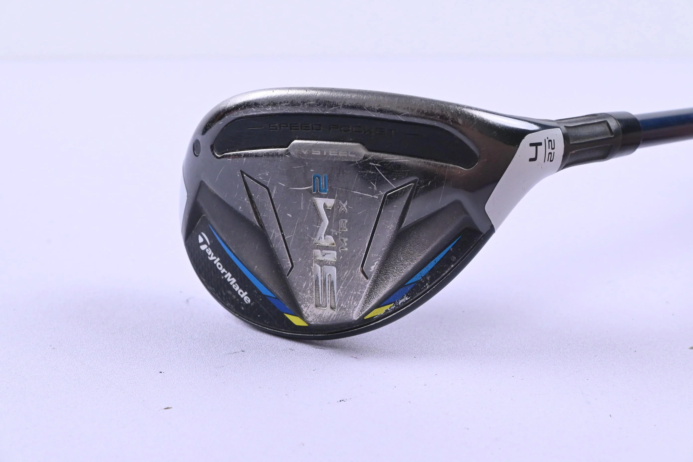 Taylormade SIM2 Max #4 Hybrid / 22 Degree / Senior Flex Fujikura Ventus Blue 5 - Image 2