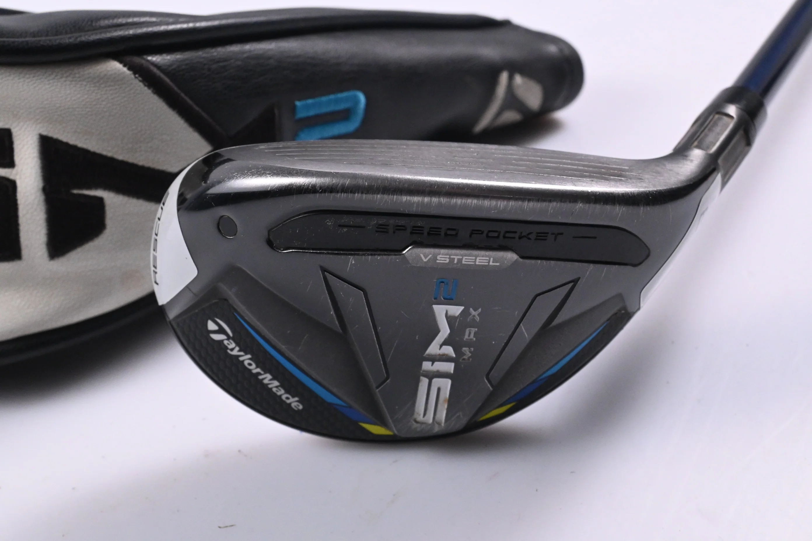 Taylormade SIM2 Max #3 Hybrid / 19 Degree / Regular Flex Fujikura Ventus Blue 6 - Image 2