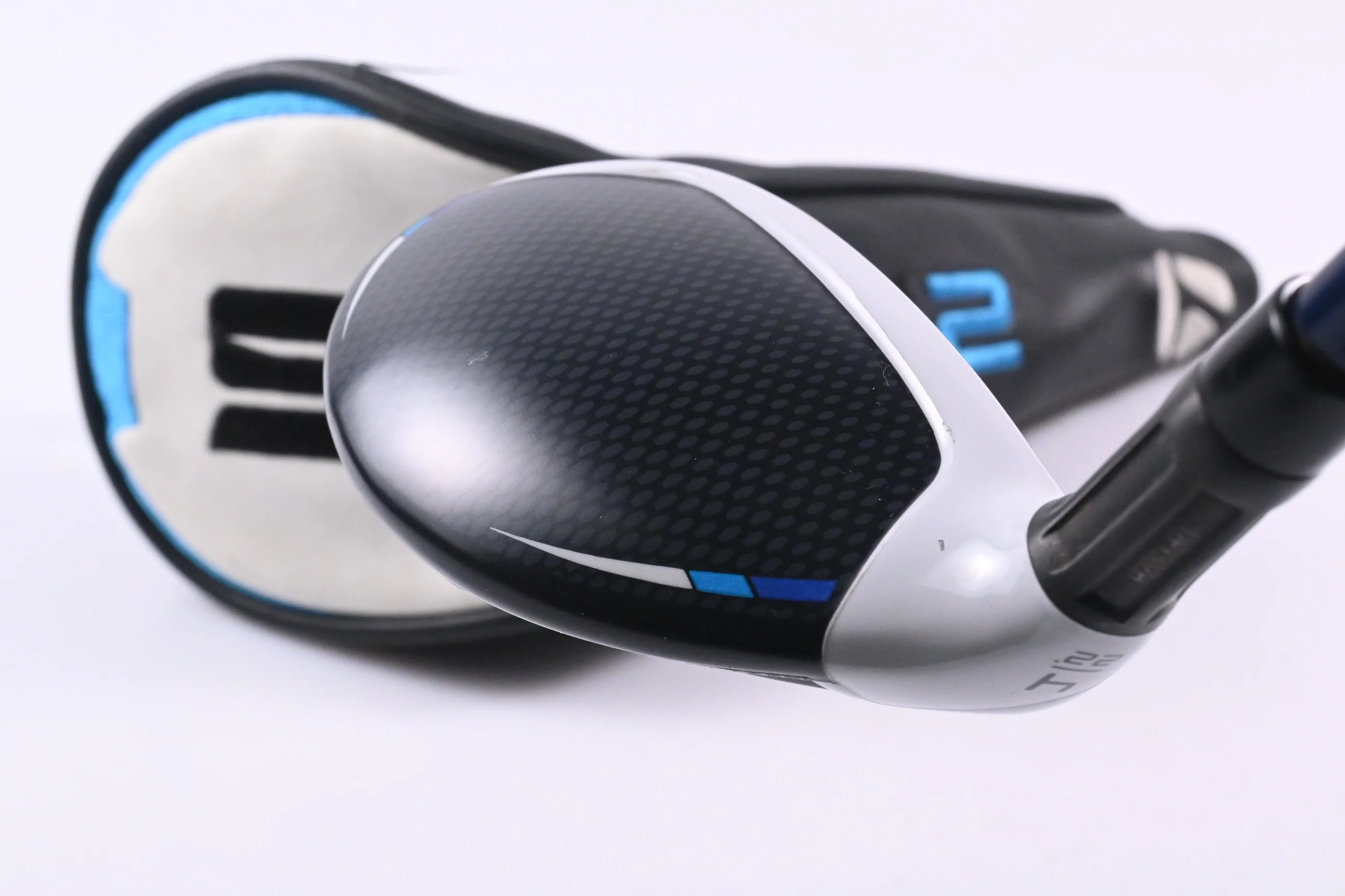 Left Hand Taylormade SIM2 Max #4 Hybrid / 22 Degree / Stiff Flex Ventus Blue 7 - Image 5