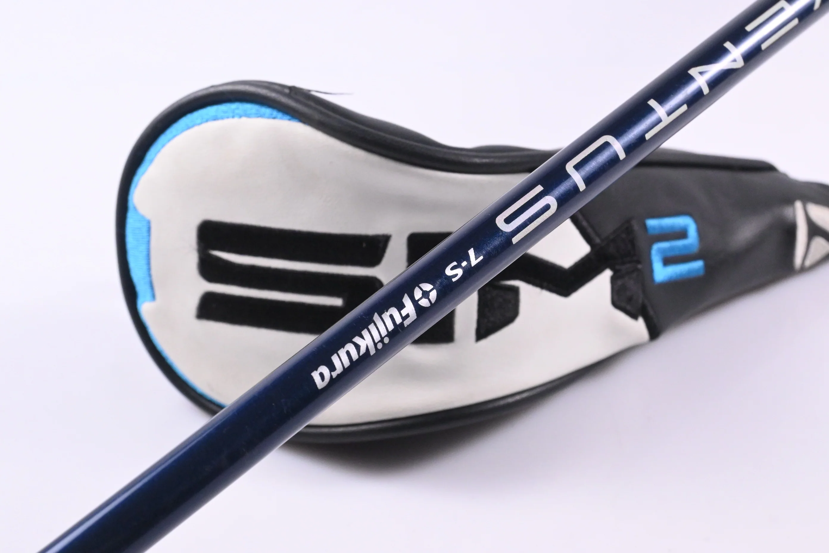 Left Hand Taylormade SIM2 Max #4 Hybrid / 22 Degree / Stiff Flex Ventus Blue 7 - Image 6