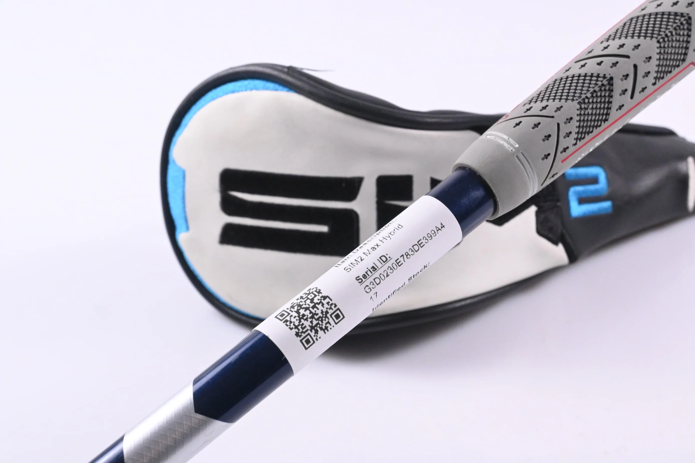 Left Hand Taylormade SIM2 Max #4 Hybrid / 22 Degree / Stiff Flex Ventus Blue 7 - Image 7