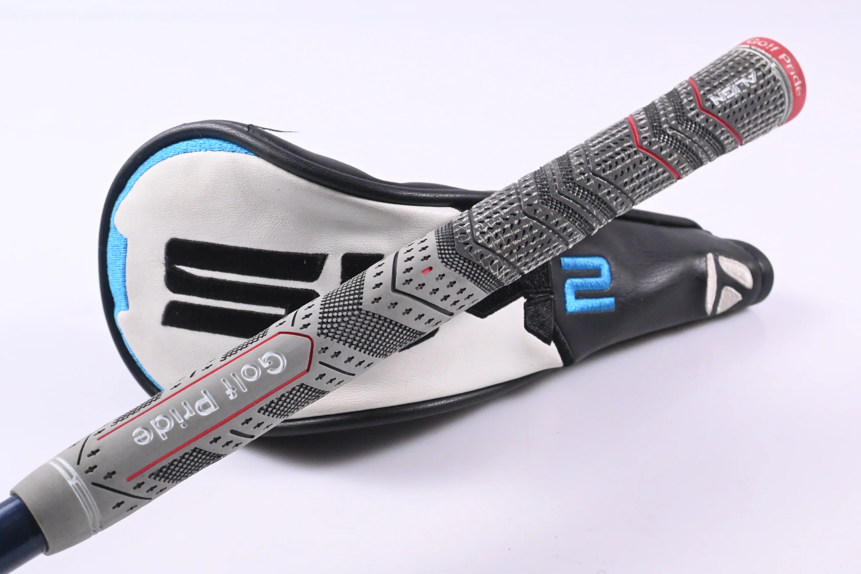 Left Hand Taylormade SIM2 Max #4 Hybrid / 22 Degree / Stiff Flex Ventus Blue 7 - Image 8