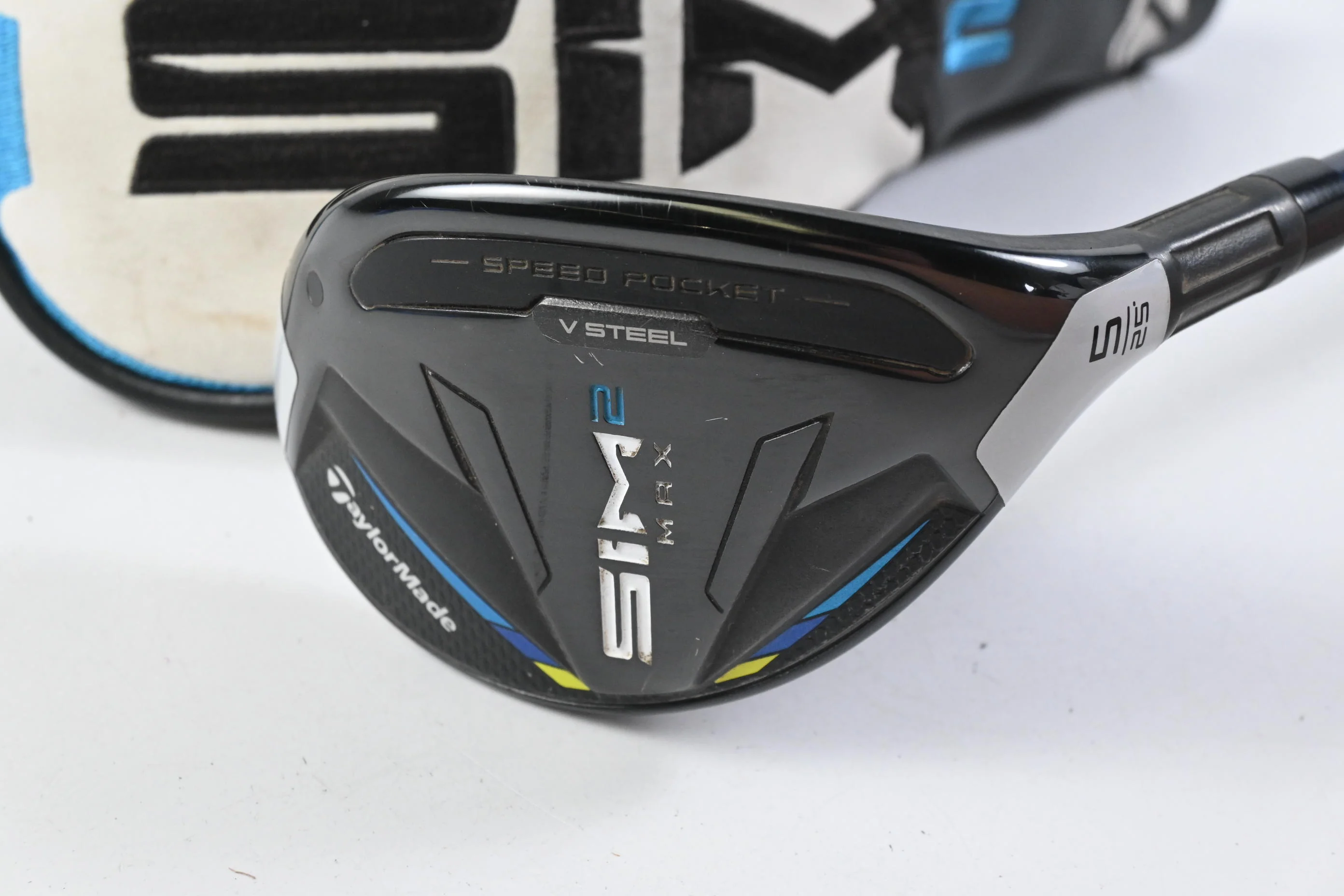Taylormade SIM2 Max #5 Hybrid / 25 Degree / Senior Flex Fujikura Ventus Blue 5 - Image 2