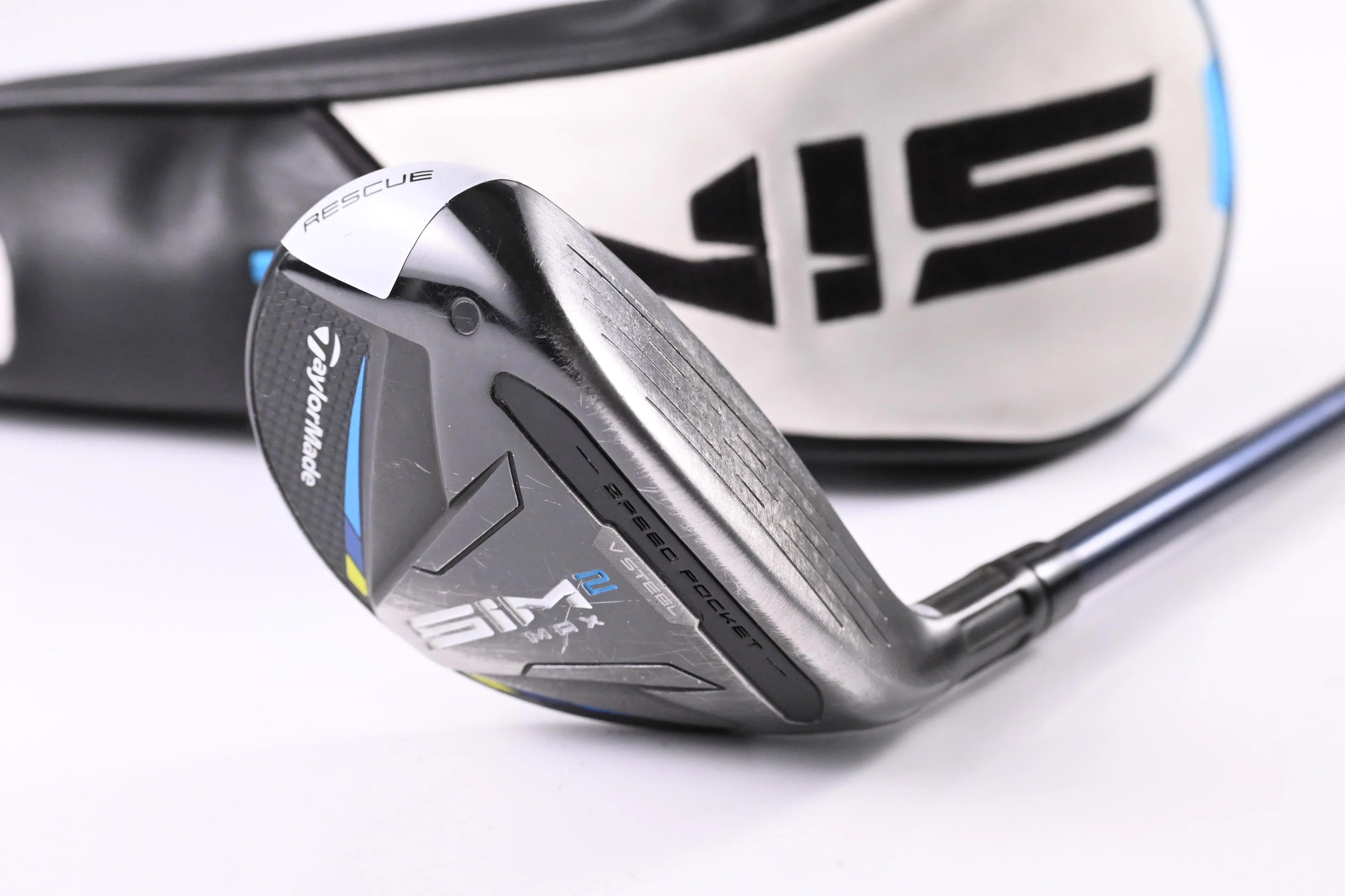Taylormade SIM2 Max #3 Hybrid / 19 Degree / Stiff Flex Fujikura Ventus Blue 7