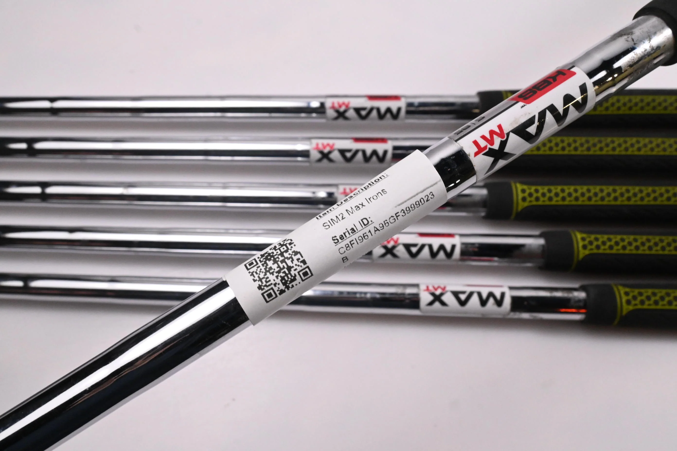 Taylormade SIM2 Max Irons / 6-PW+GW / Stiff Flex KBS MAX MT 85 Shafts - Image 6