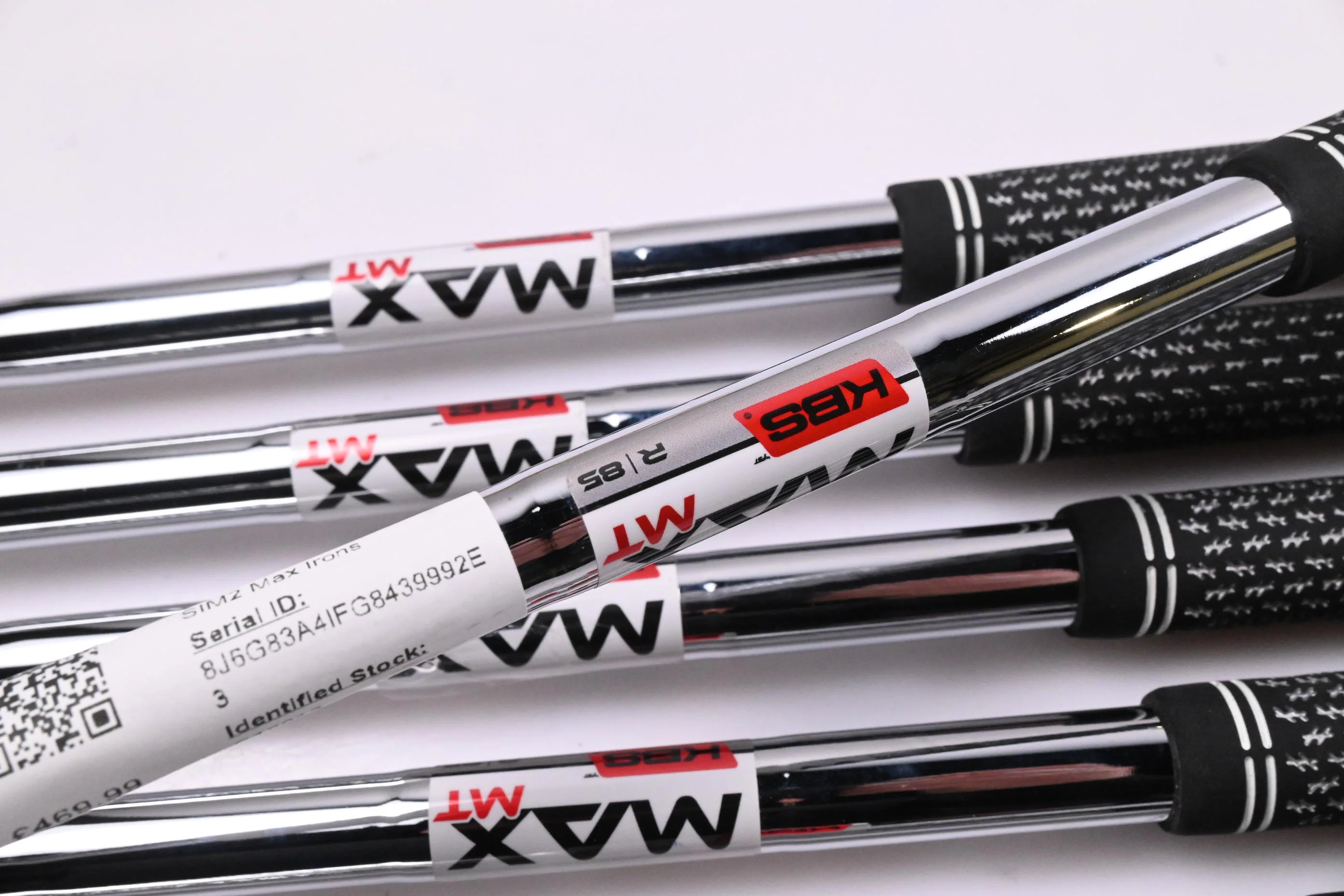 Taylormade SIM2 Max Irons / 5-PW+SW / Regular Flex KBS MAX MT 85 Shafts - Image 5
