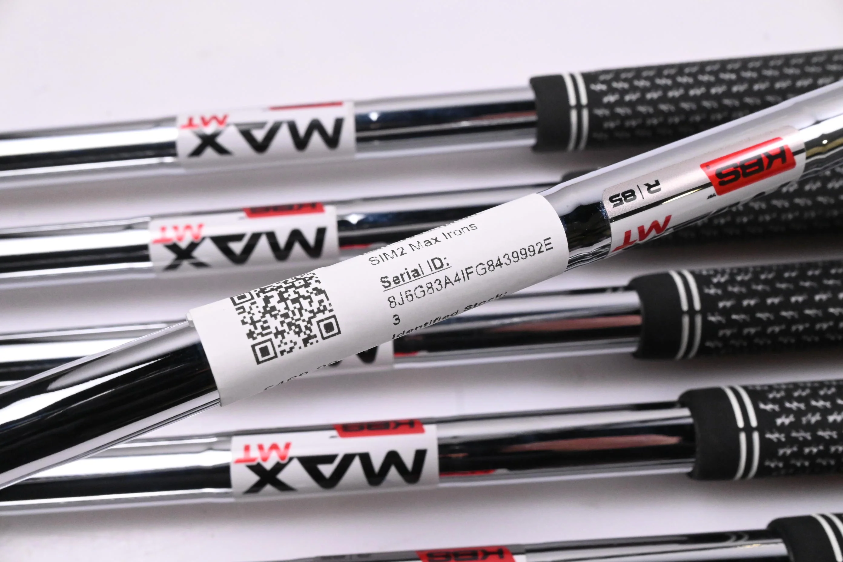 Taylormade SIM2 Max Irons / 5-PW+SW / Regular Flex KBS MAX MT 85 Shafts - Image 6