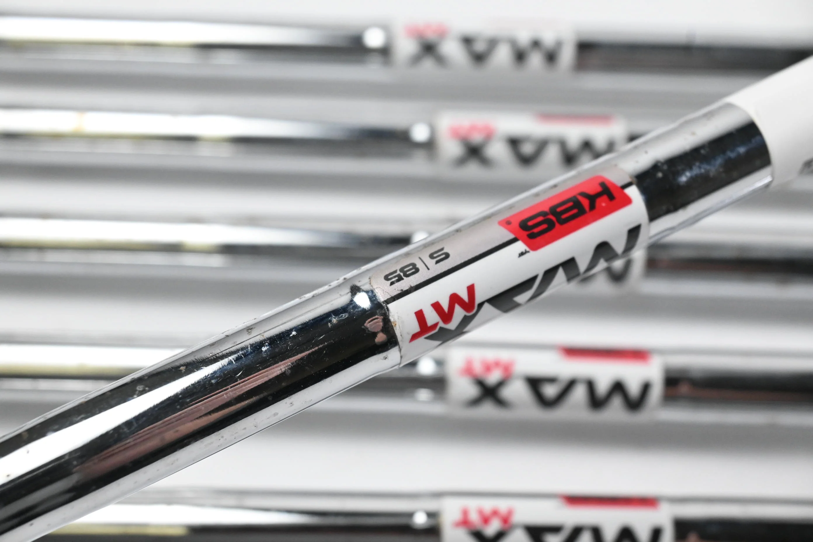 Taylormade SIM2 Max Irons / 5-PW / Stiff Flex KBS MAX MT 85 Steel Shafts - Image 5