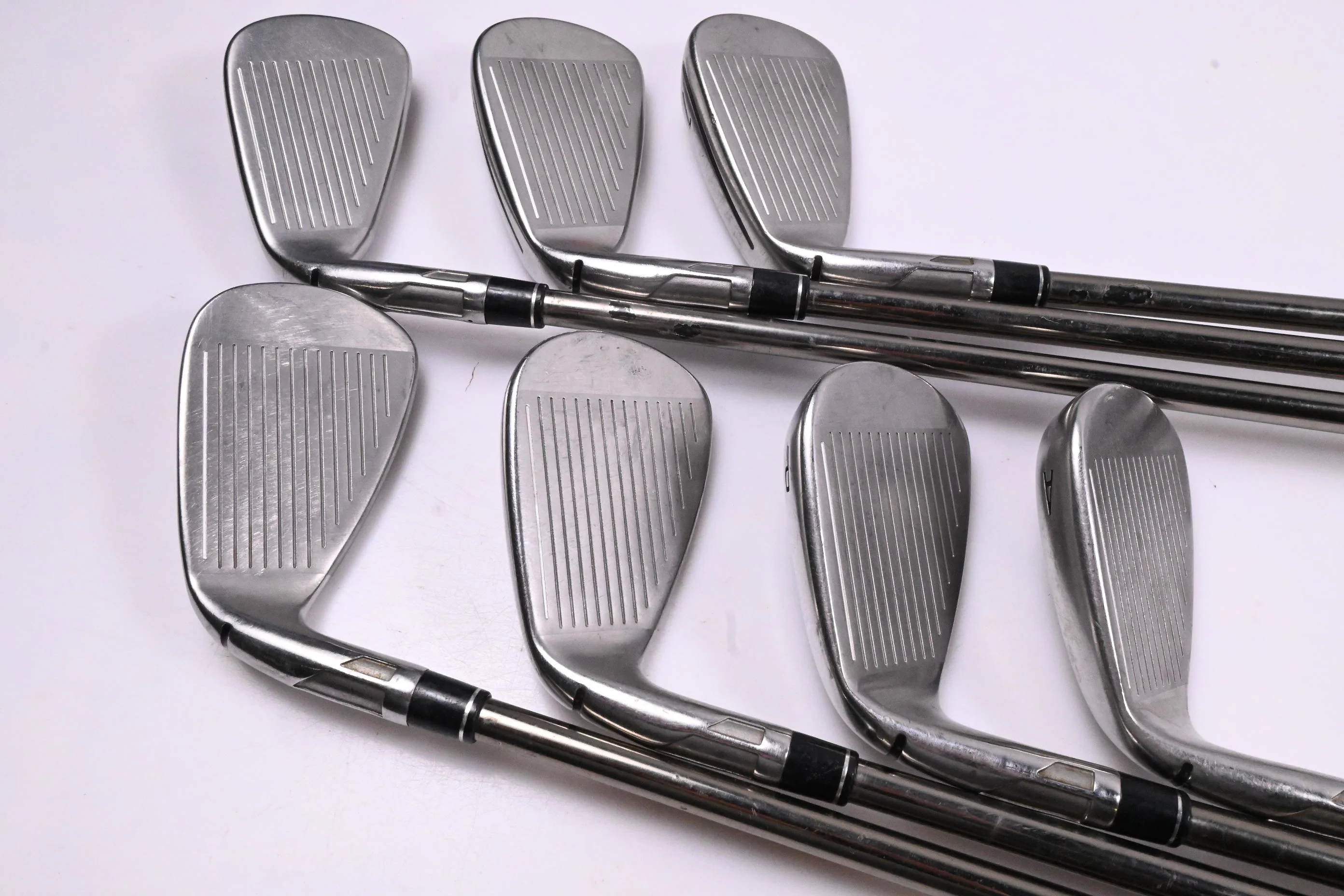 Taylormade SIM2 Max OS Irons / 5-PW+GW / Regular Flex UST Recoil ESX 460 Shafts - Image 3
