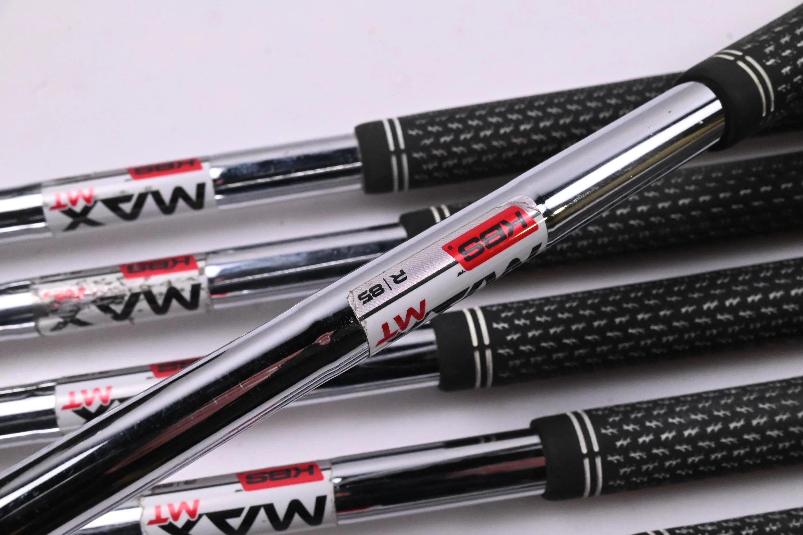 Taylormade SIM2 Max OS Irons / 5-PW+SW / Regular Flex KBS MAX MT 85 - Image 5