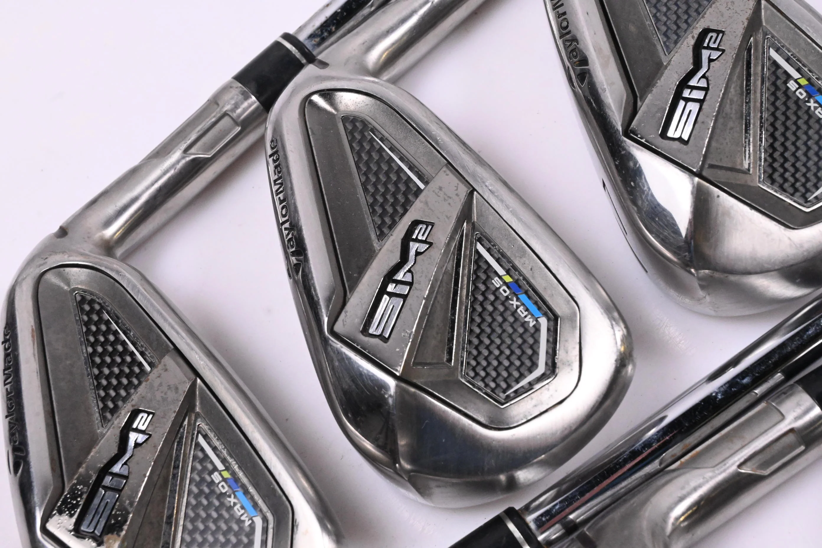 Taylormade SIM2 Max OS Irons / 5-PW / Regular Flex KBS Max MT 85 Shaft