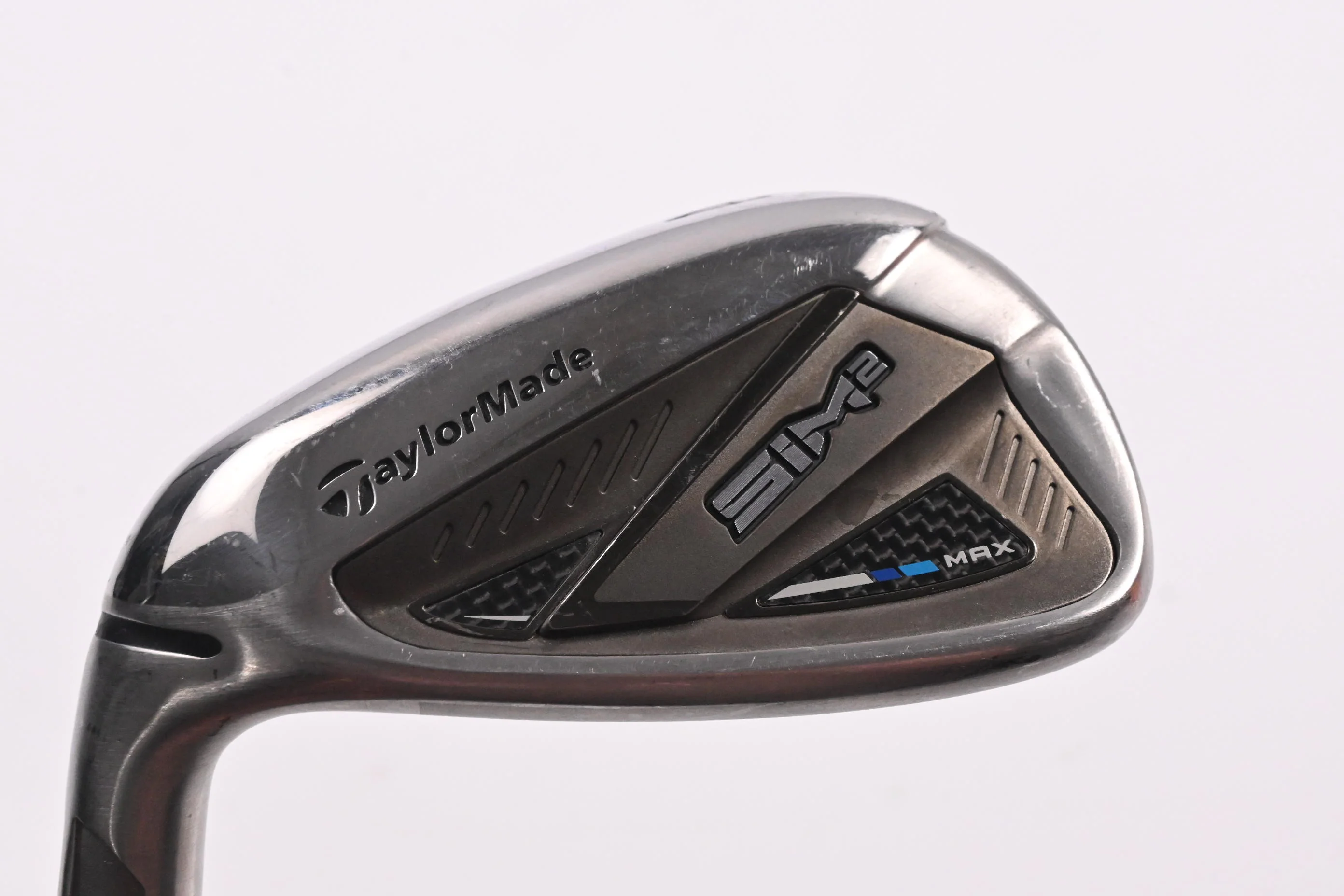 Left Hand Taylormade SIM2 Max Approach Wedge / 49 Degree / Stiff Flex KBS Max MT