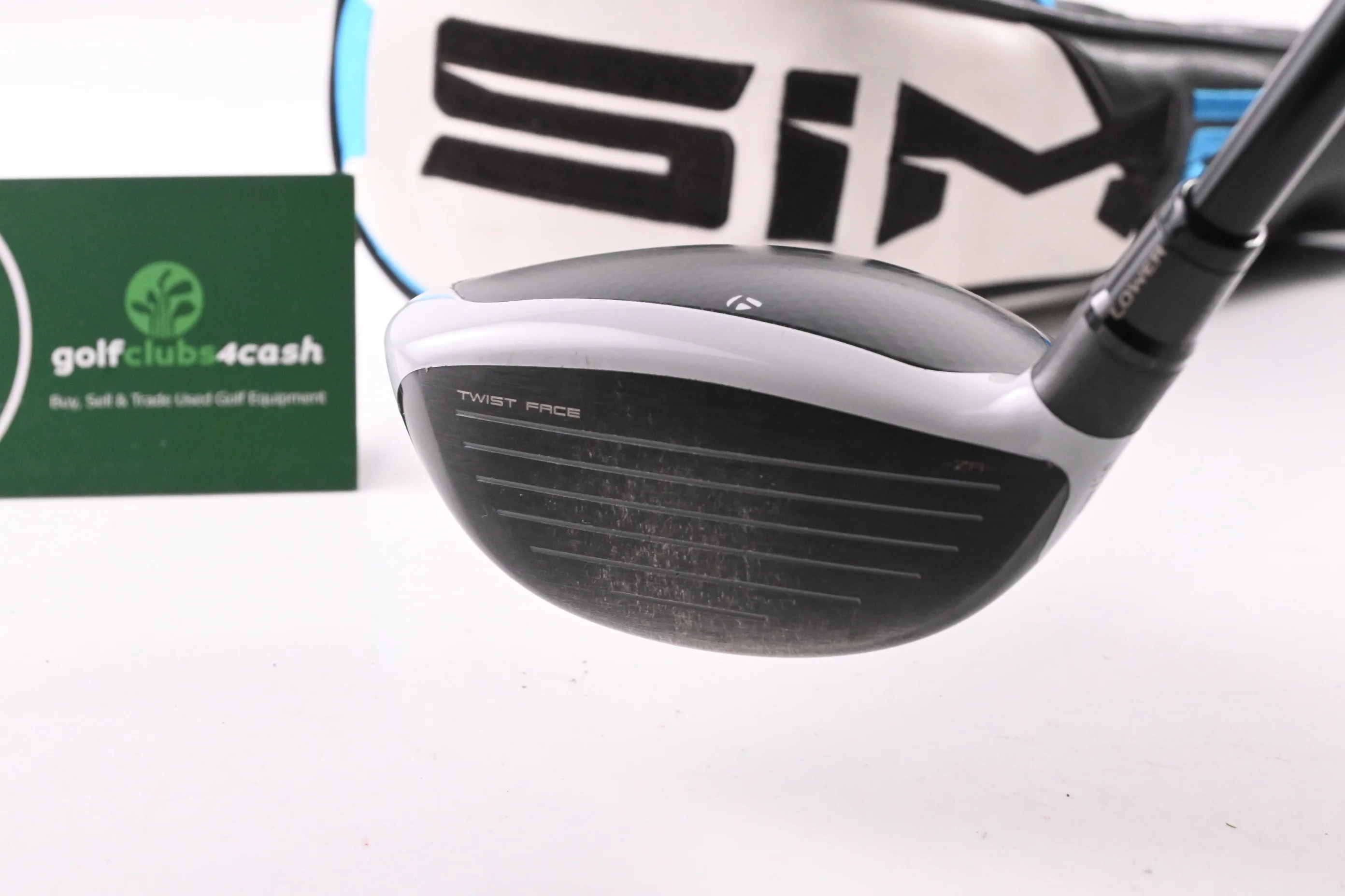 Taylormade SIM2 Ti #3 Wood / 15 Degree / Stiff Flex Tensei AV RAW Blue 65 Shaft - Image 4