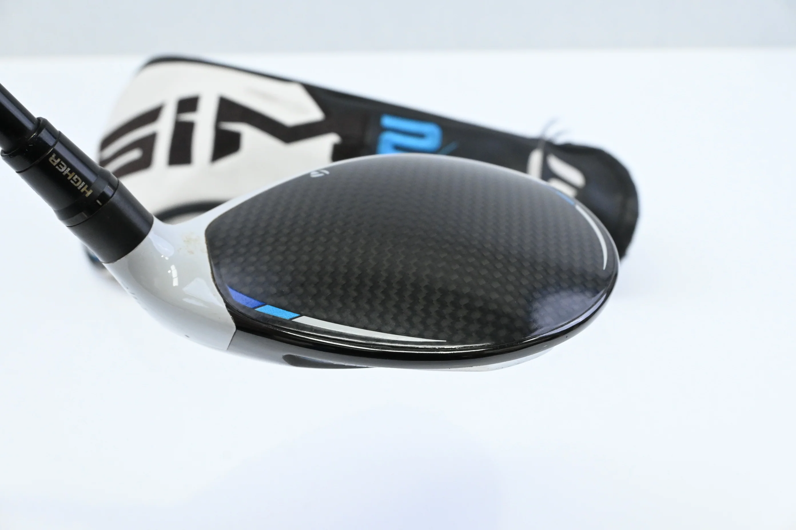 Taylormade SIM2 Ti #3 Wood / 15 Degree / Stiff Flex Tensei AV Raw Blue 65 Shaft - Image 5