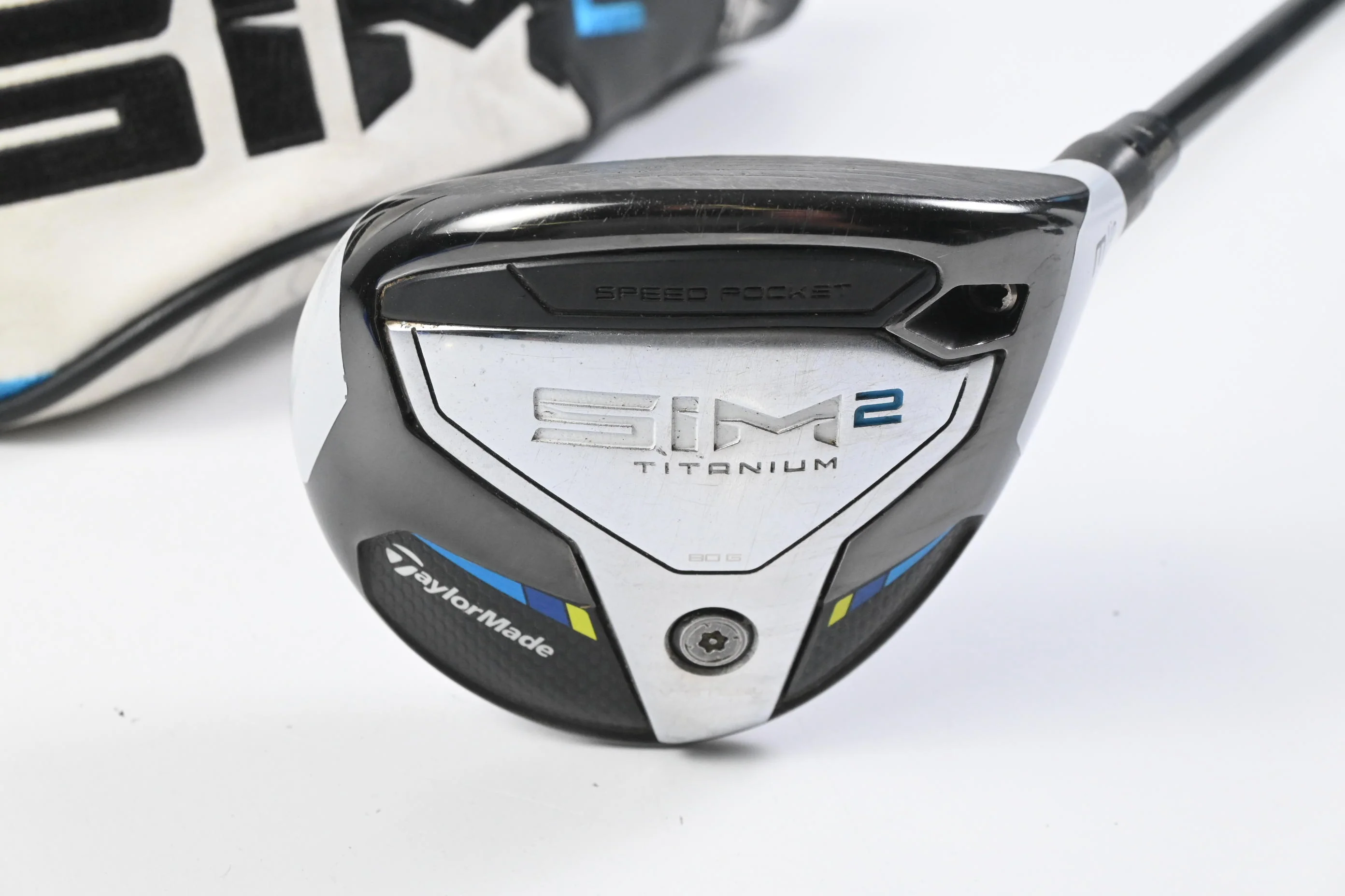 Taylormade SIM2 Ti #3 Wood / 15 Degree / Regular Flex Tensei AV RAW Blue 65 - Image 2