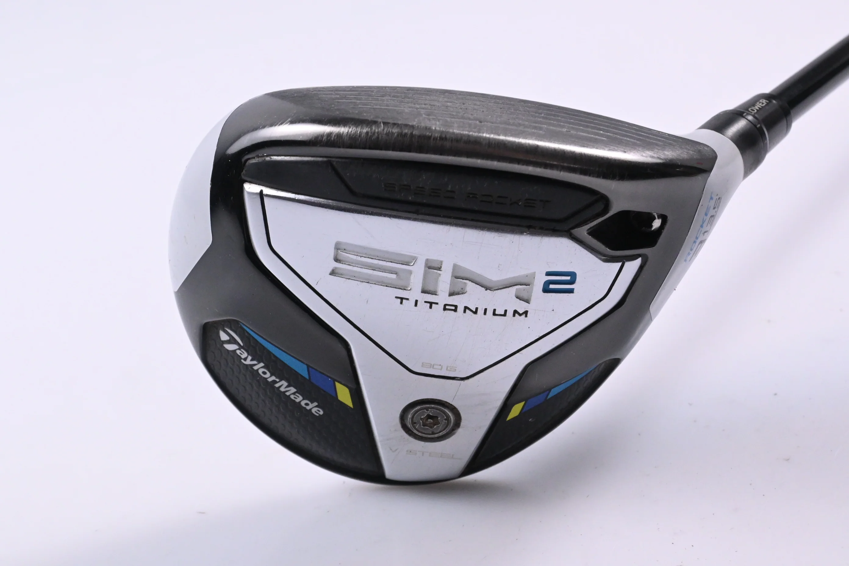 Taylormade SIM2 Ti Rocket #3 Wood  / 13.5 Degree / Stiff Flex Fujikura Speeder - Image 2