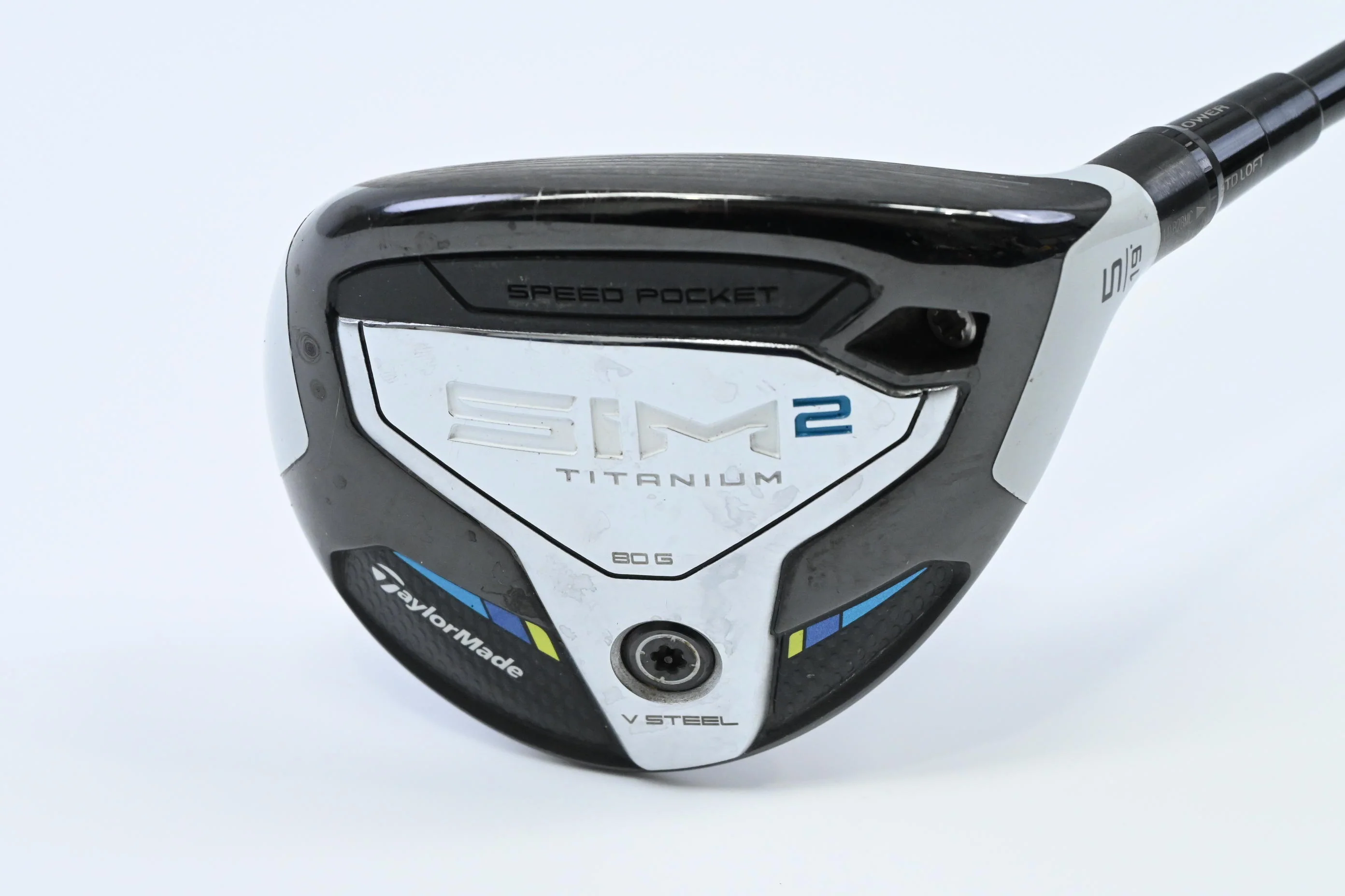 Taylormade SIM2 Ti #5 Wood / 19 Degree / Stiff Flex Wishon S2S 65 Shaft - Image 2