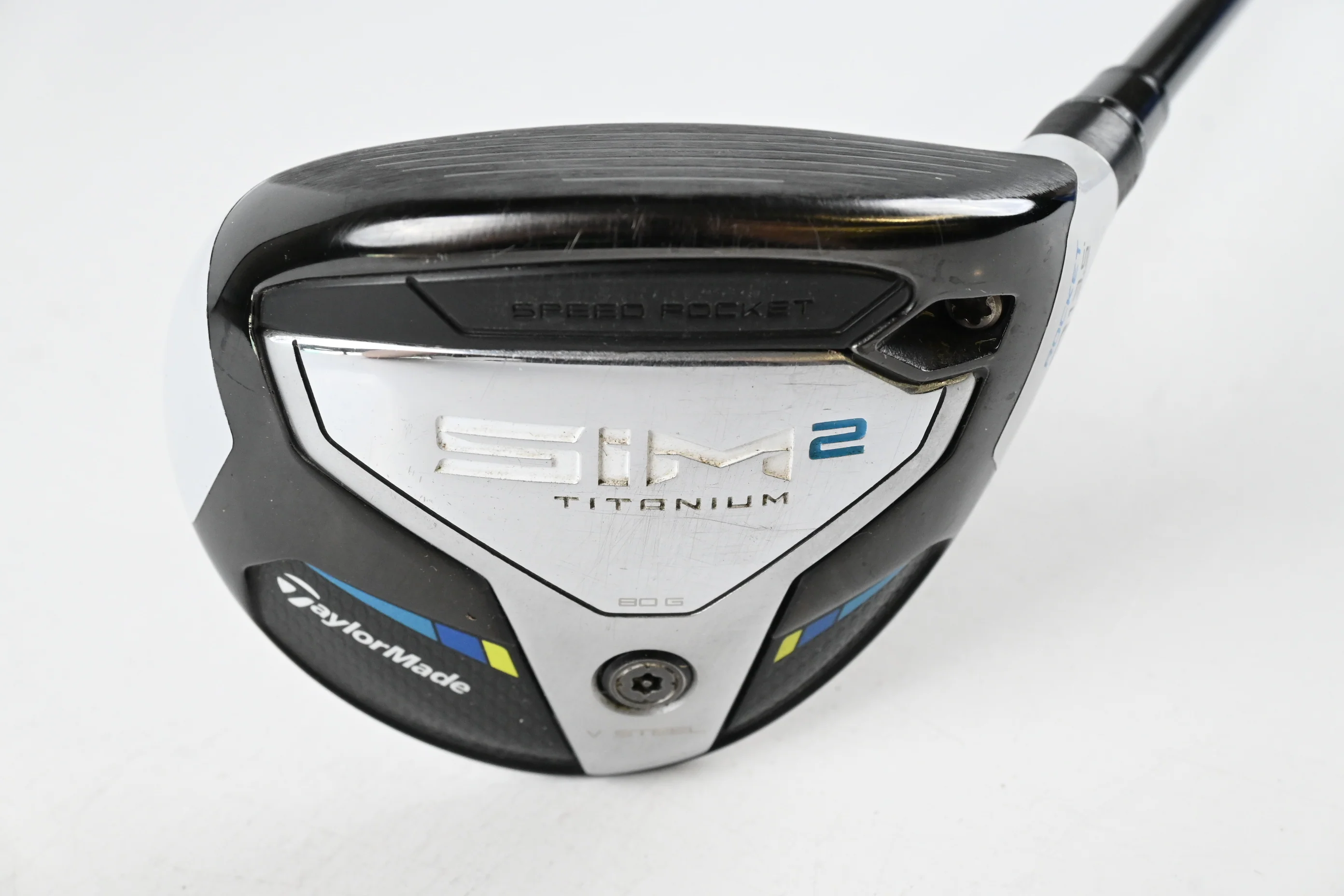 Taylormade SIM2 Ti #3 Wood / 13.5 Degree / Stiff Flex Tensei AV Raw Blue 65 - Image 2